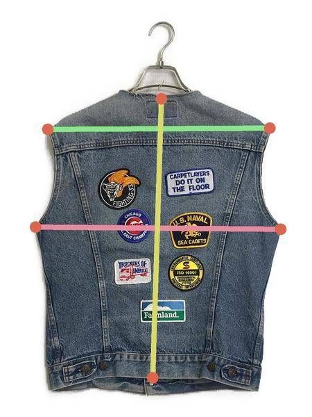 inkインクデニムリメイクベストリーバイス inkインクデニムリメイク