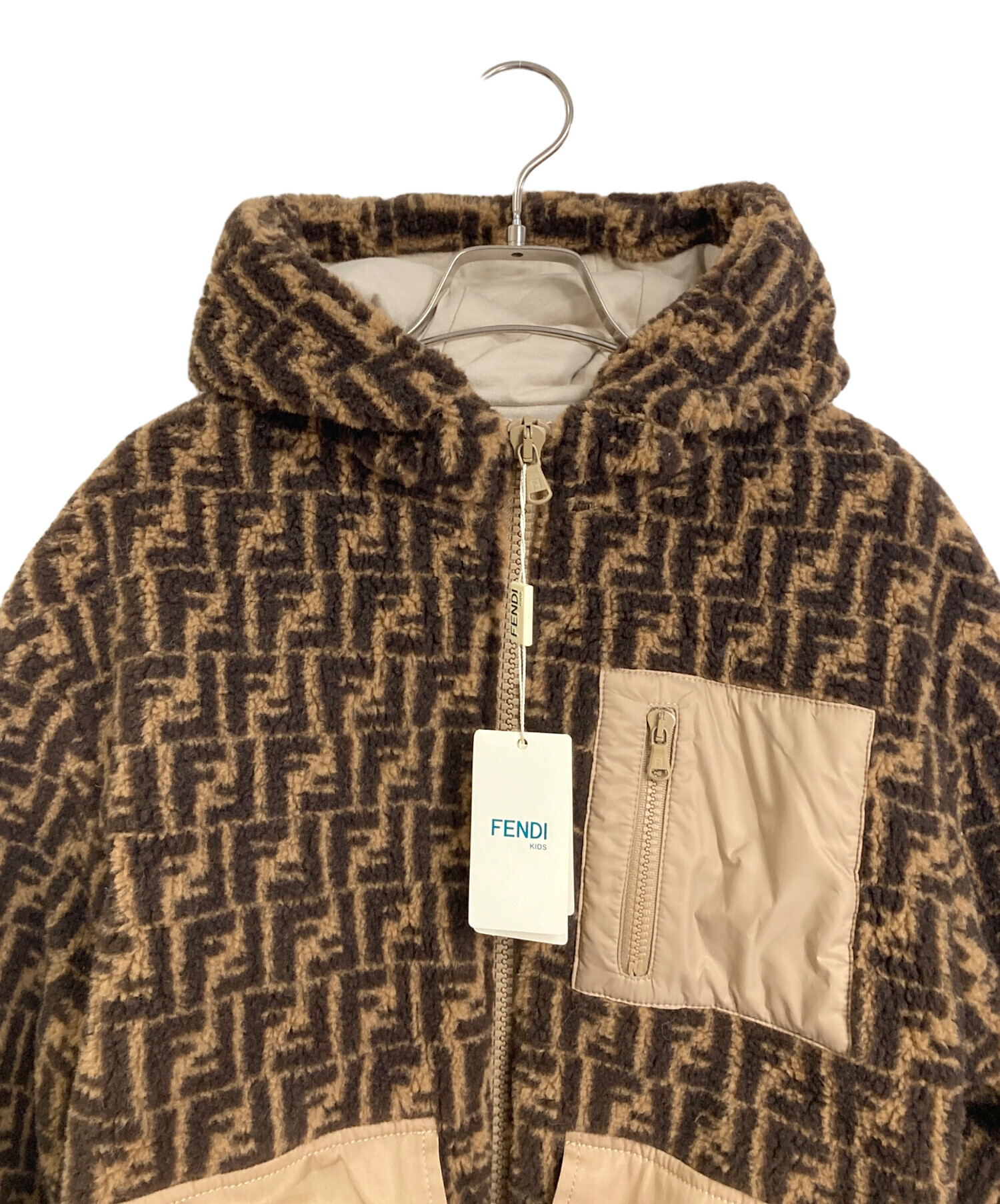 中古・古着通販】FENDI KIDS (フェンディ キッズ) ズッカ柄 テディベア