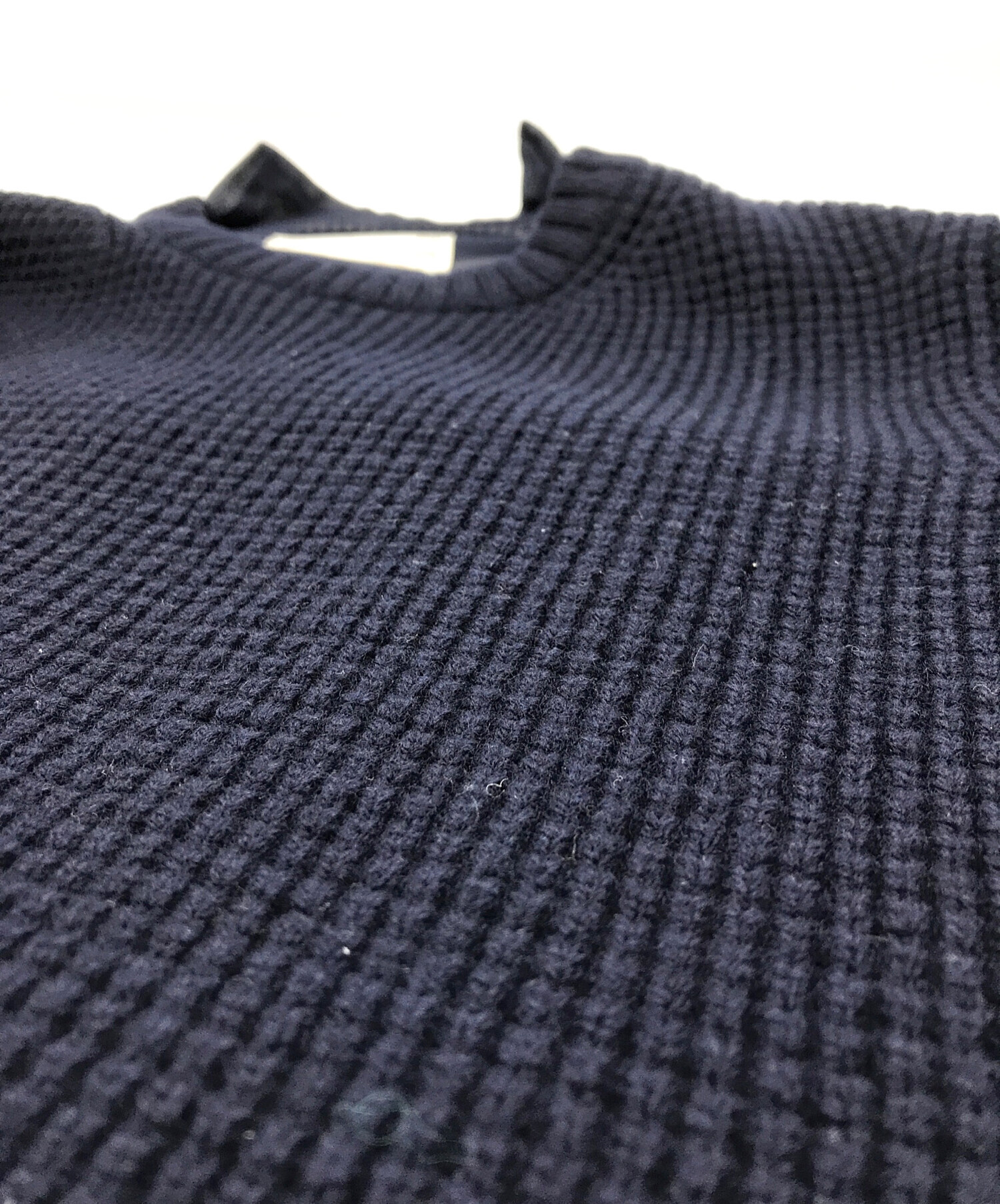 中古・古着通販】sacai (サカイ) ドッキングウールニットワンピース