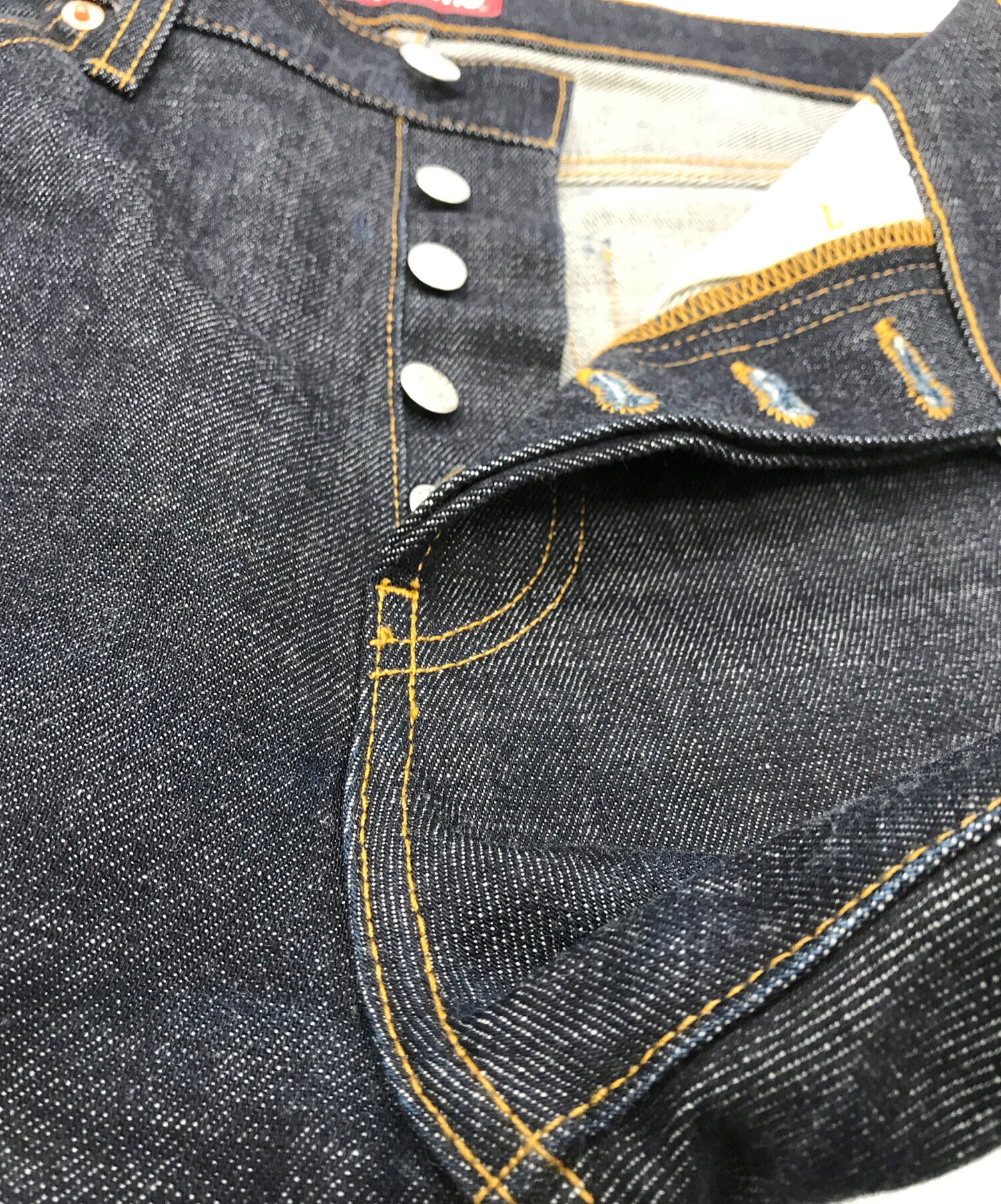 中古・古着通販】Supreme (シュプリーム) RIGID SLIM JEANS インディゴ