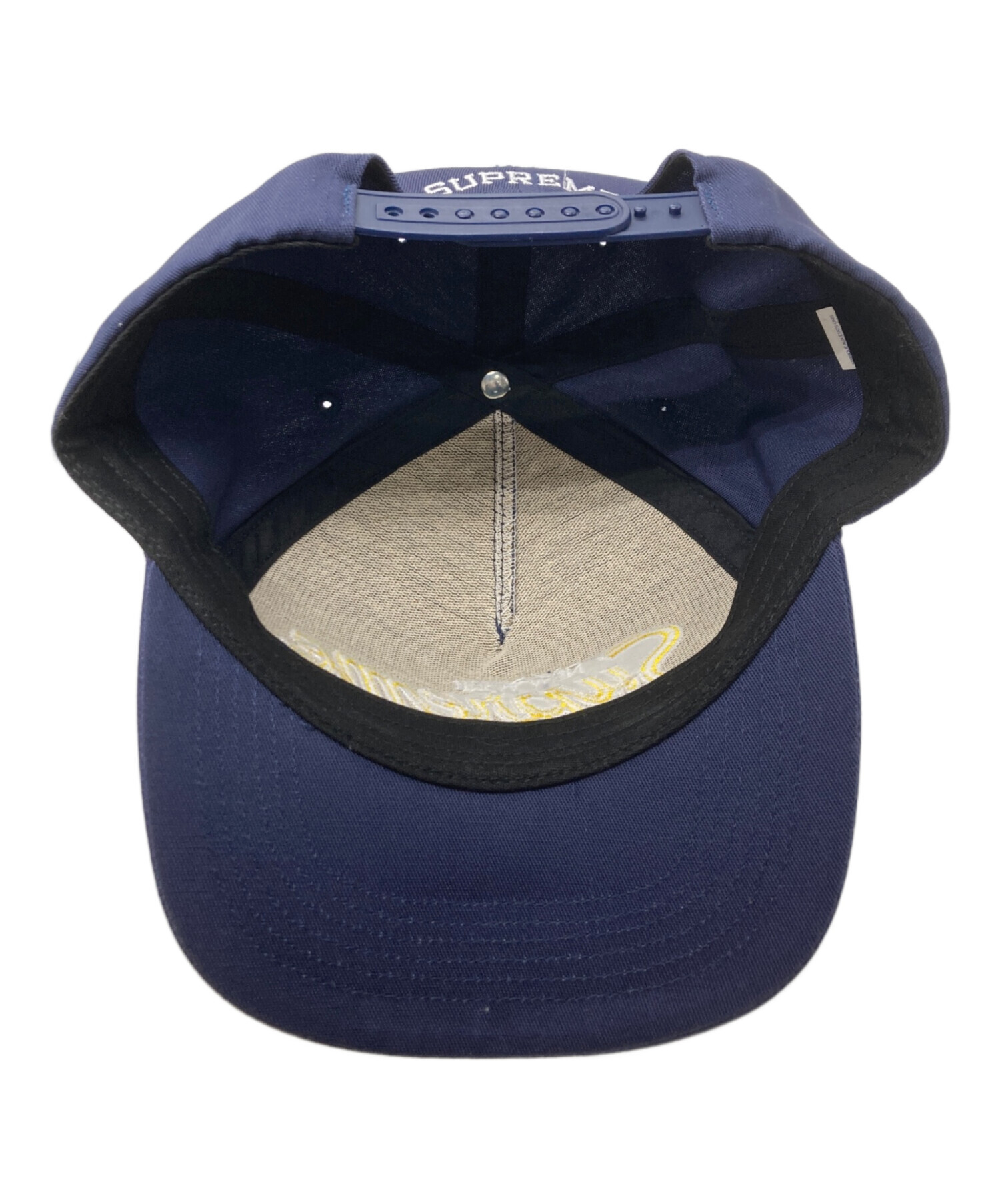 中古・古着通販】Supreme (シュプリーム) キャップ ネイビー｜ブランド