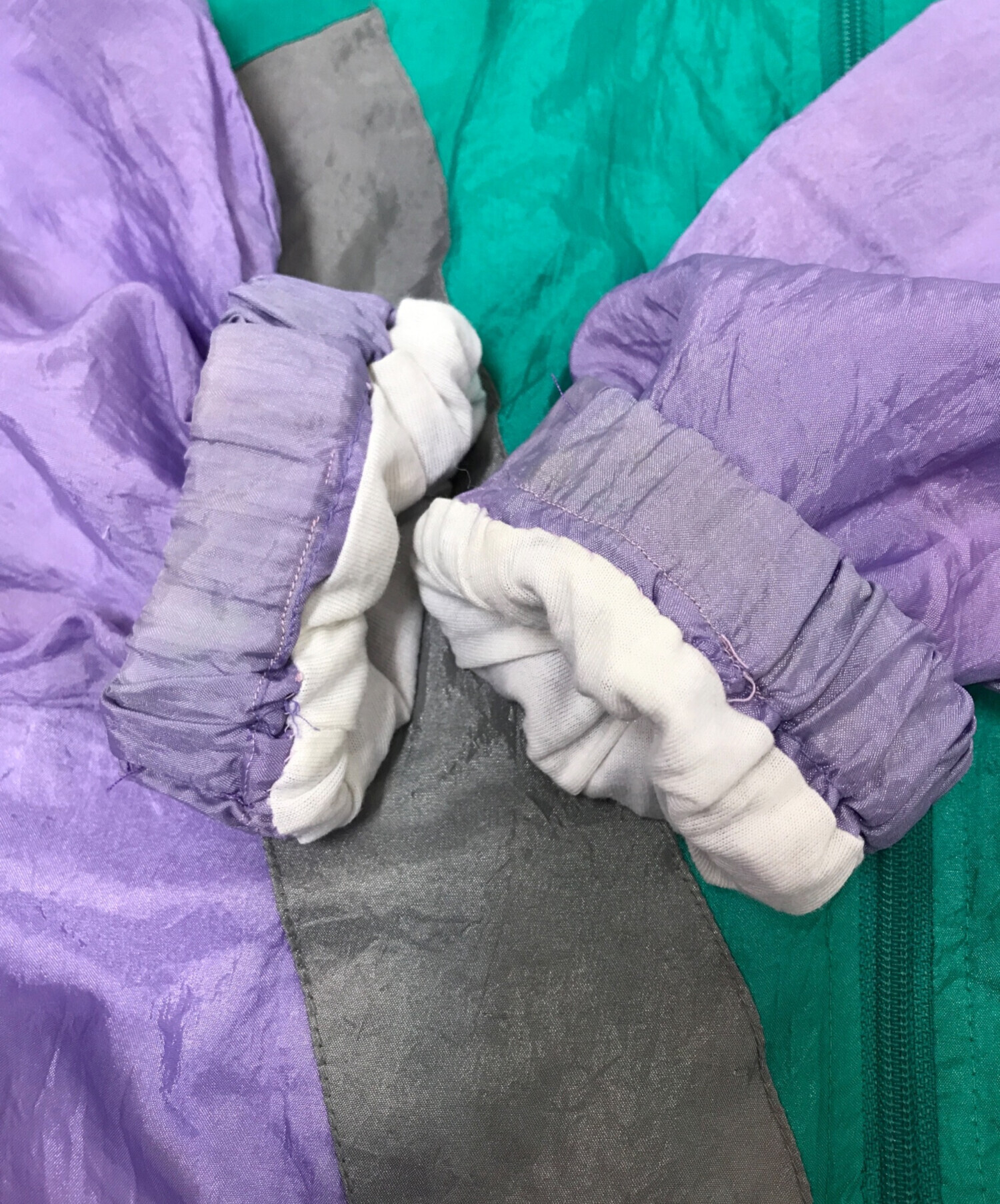 中古・古着通販】NIKE (ナイキ) 90'sナイロンジャケット グリーン