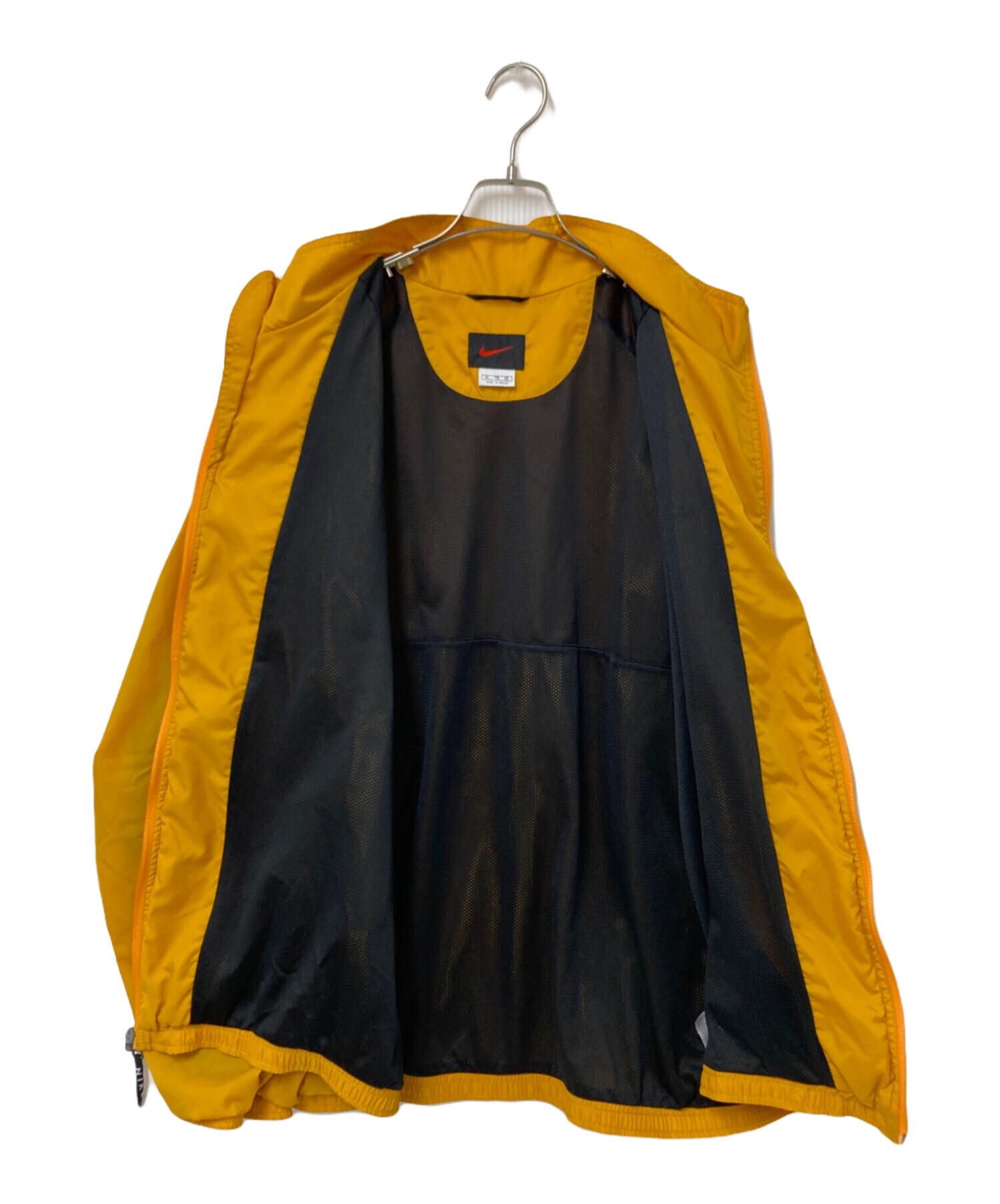 中古・古着通販】NIKE (ナイキ) 90'Sナイロンジャケット イエロー