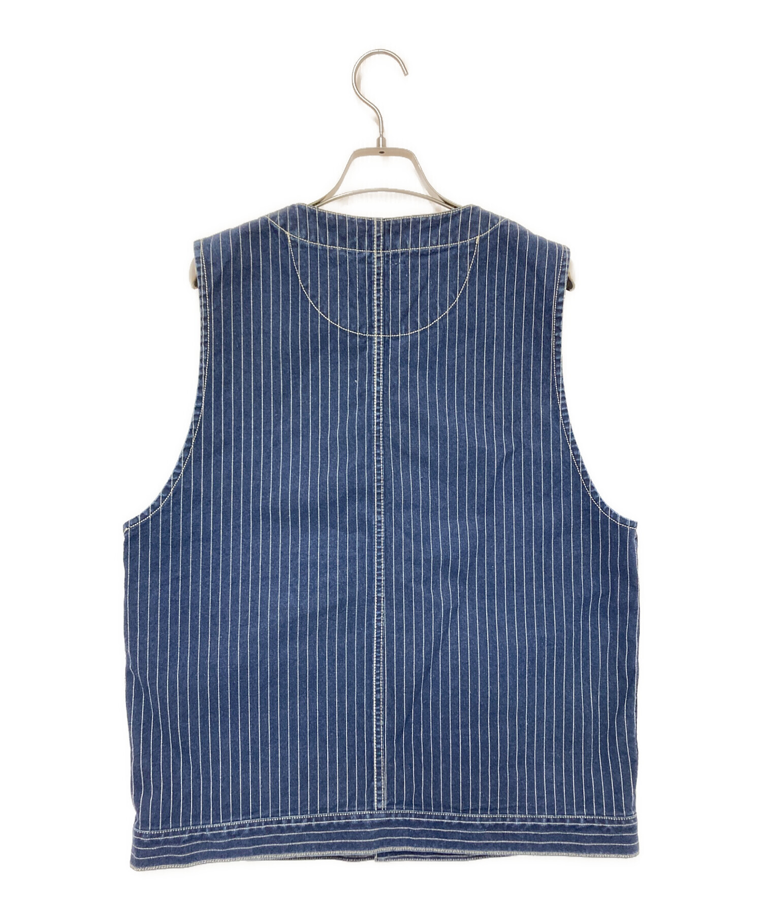 中古・古着通販】Schott (ショット) OLD HICKORY DENIM VEST ネイビー