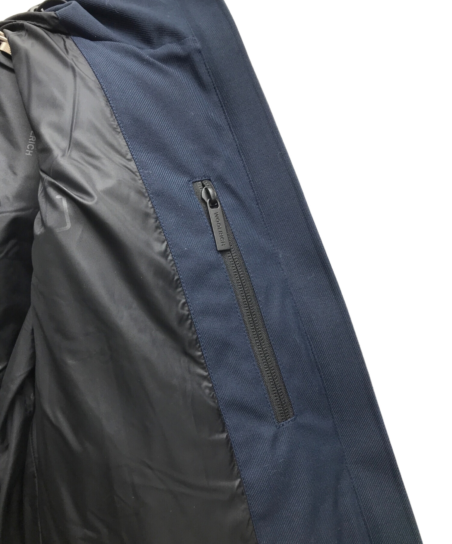 中古・古着通販】WOOLRICH (ウールリッチ) ダウンジャケット ネイビー