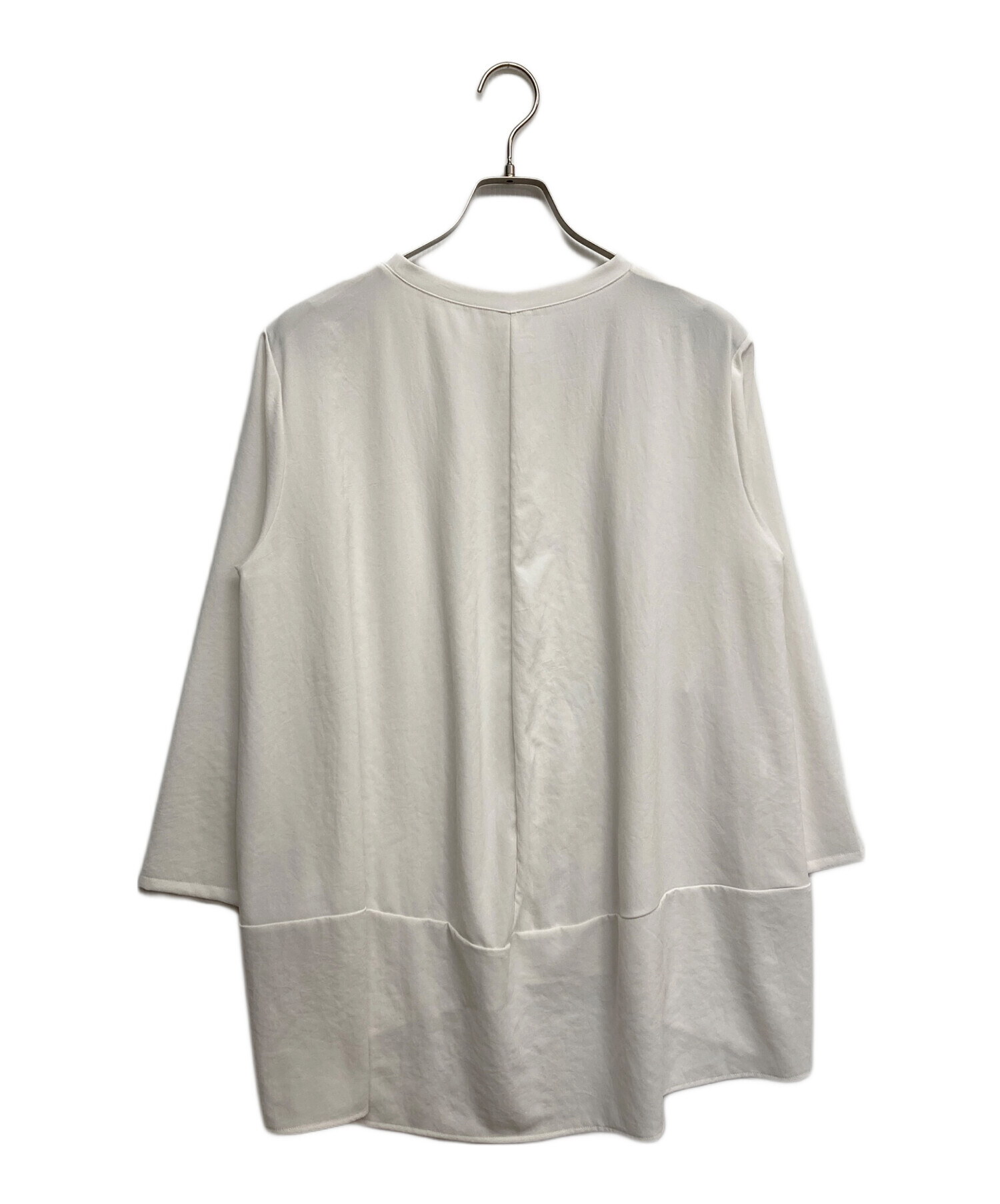 中古・古着通販】BEARDSLEY (ビアズリー) 後ろドレープTブラウス