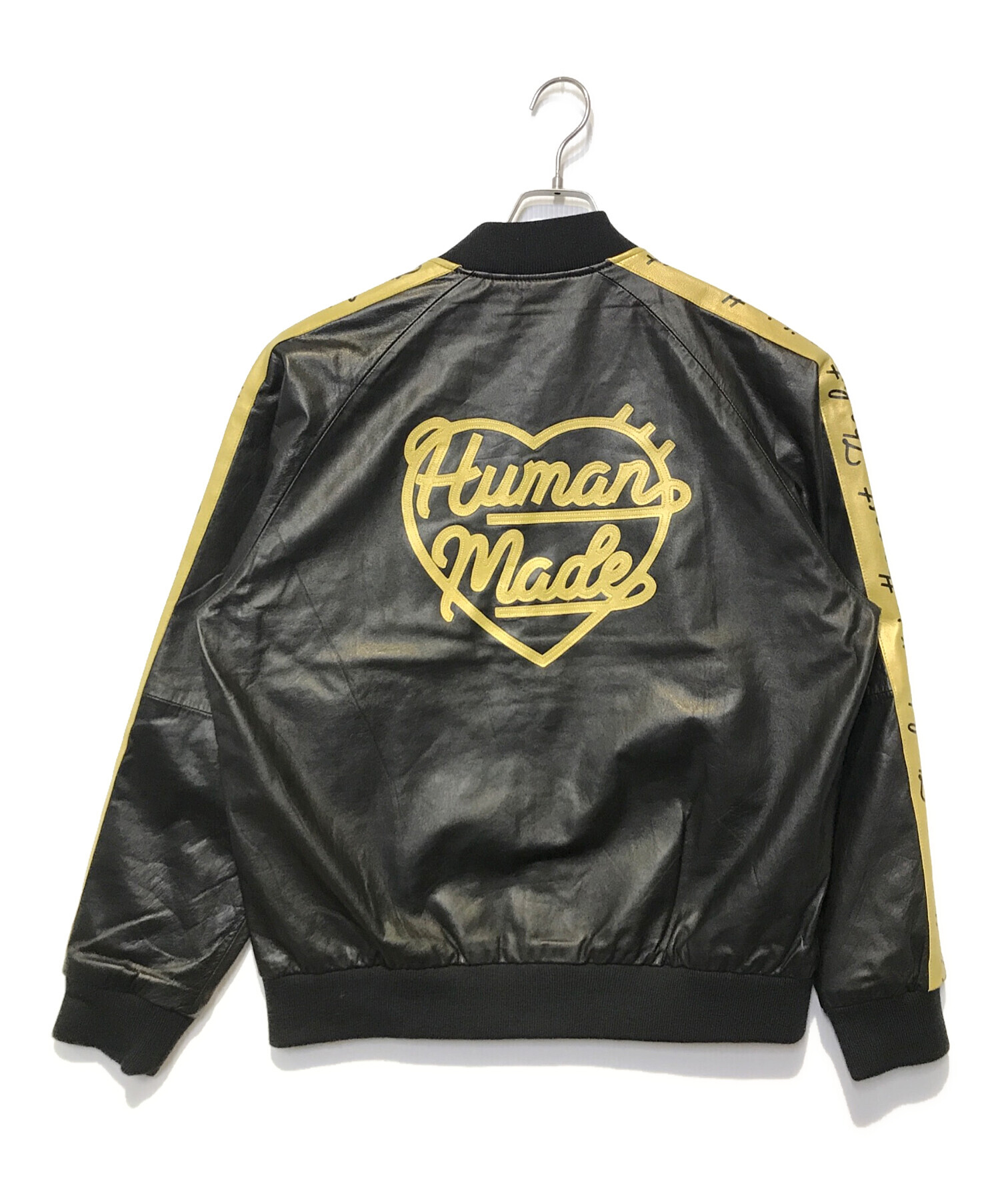中古・古着通販】HUMAN MADE (ヒューマンメイド) LEATHER TRACK JACKET