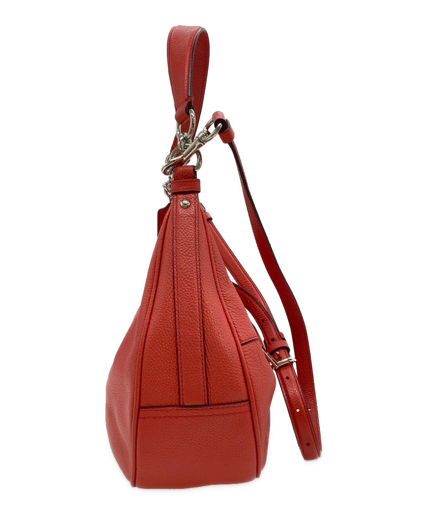 中古・古着通販】COACH (コーチ) 2WAYワンショルダーバッグ オレンジ