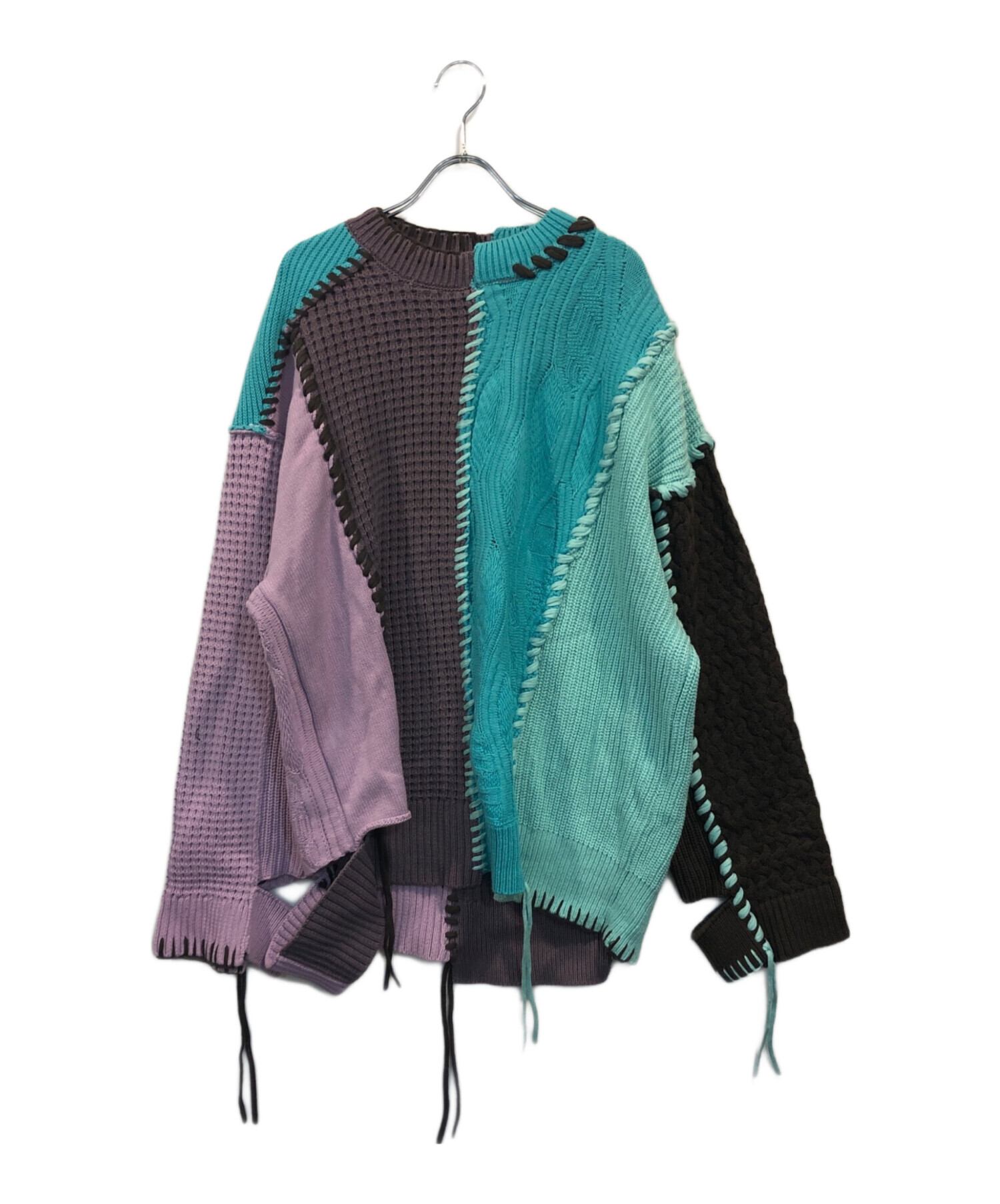 中古・古着通販】MAISON SPECIAL (メゾンスペシャル) 鬼ワッフルニット