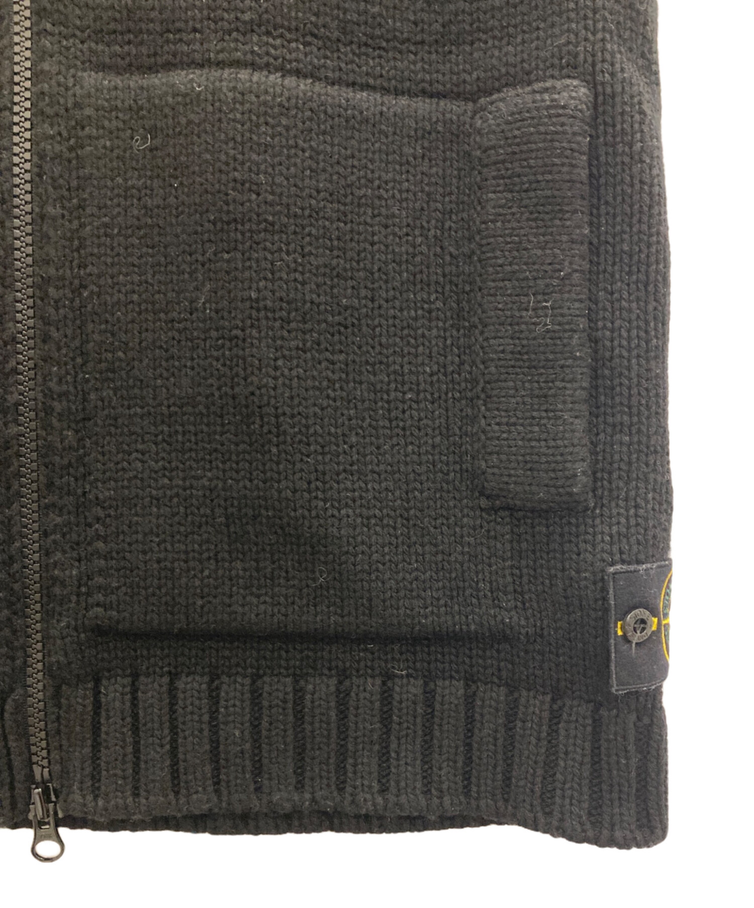 中古・古着通販】STONE ISLAND (ストーンアイランド) ニットジップ