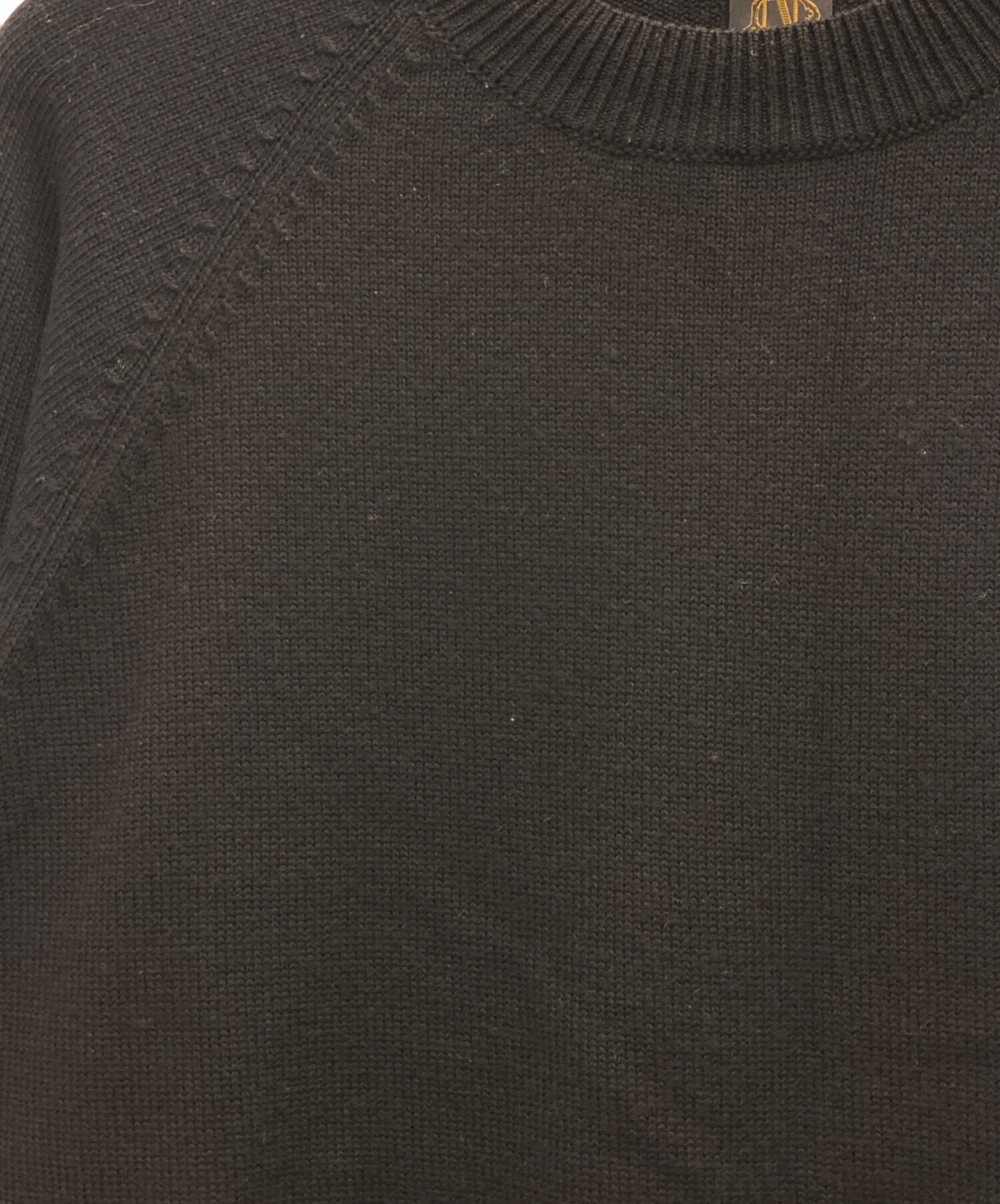 中古・古着通販】BATONER (バトナ―) AGING WOOL RAGLAN SLEEVE CREW