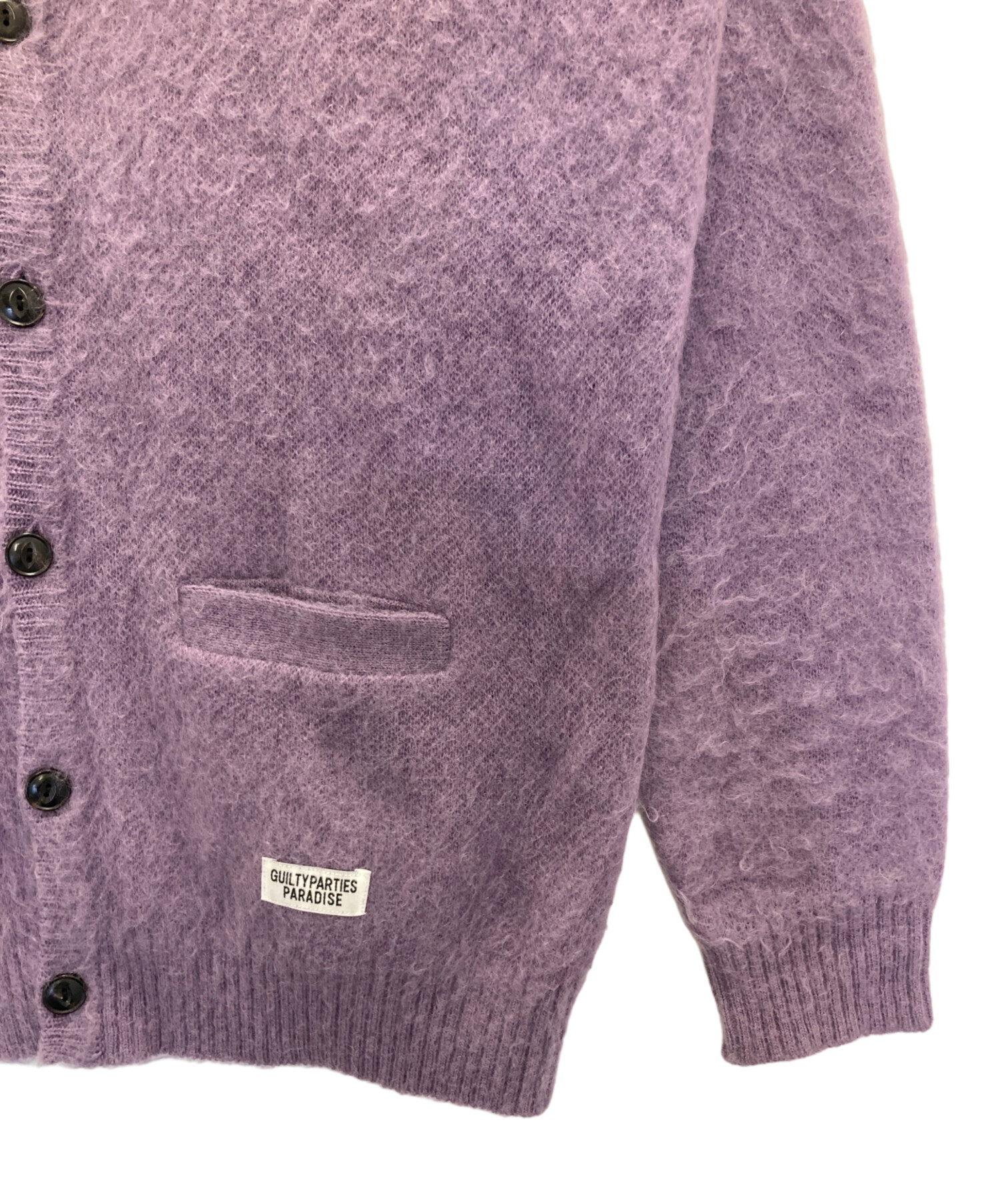 中古・古着通販】WACKO MARIA (ワコマリア) モヘアカーディガン GUILTY