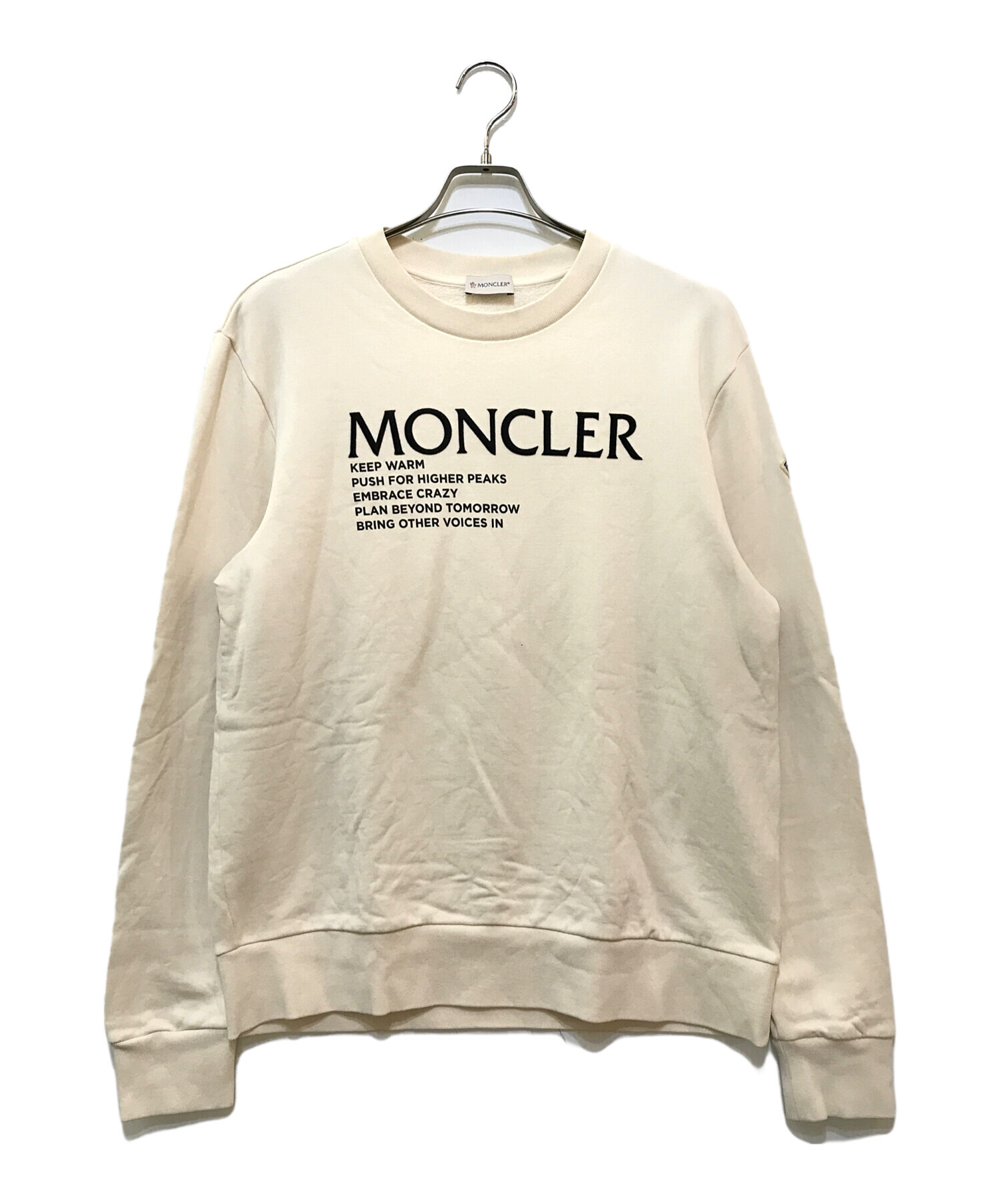 中古・古着通販】MONCLER (モンクレール) MAGLIA GIROCOLLO ロゴ
