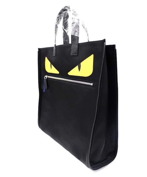 中古・古着通販】FENDI (フェンディ) モンスタートートバッグ ブラック