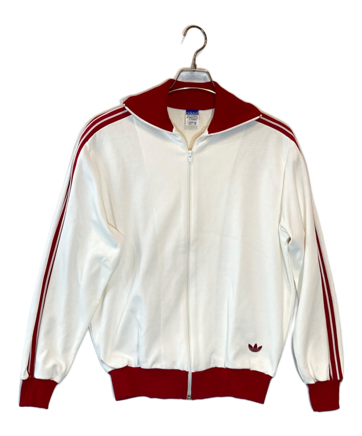 中古・古着通販】adidas (アディダス) トラックジャケット ホワイト