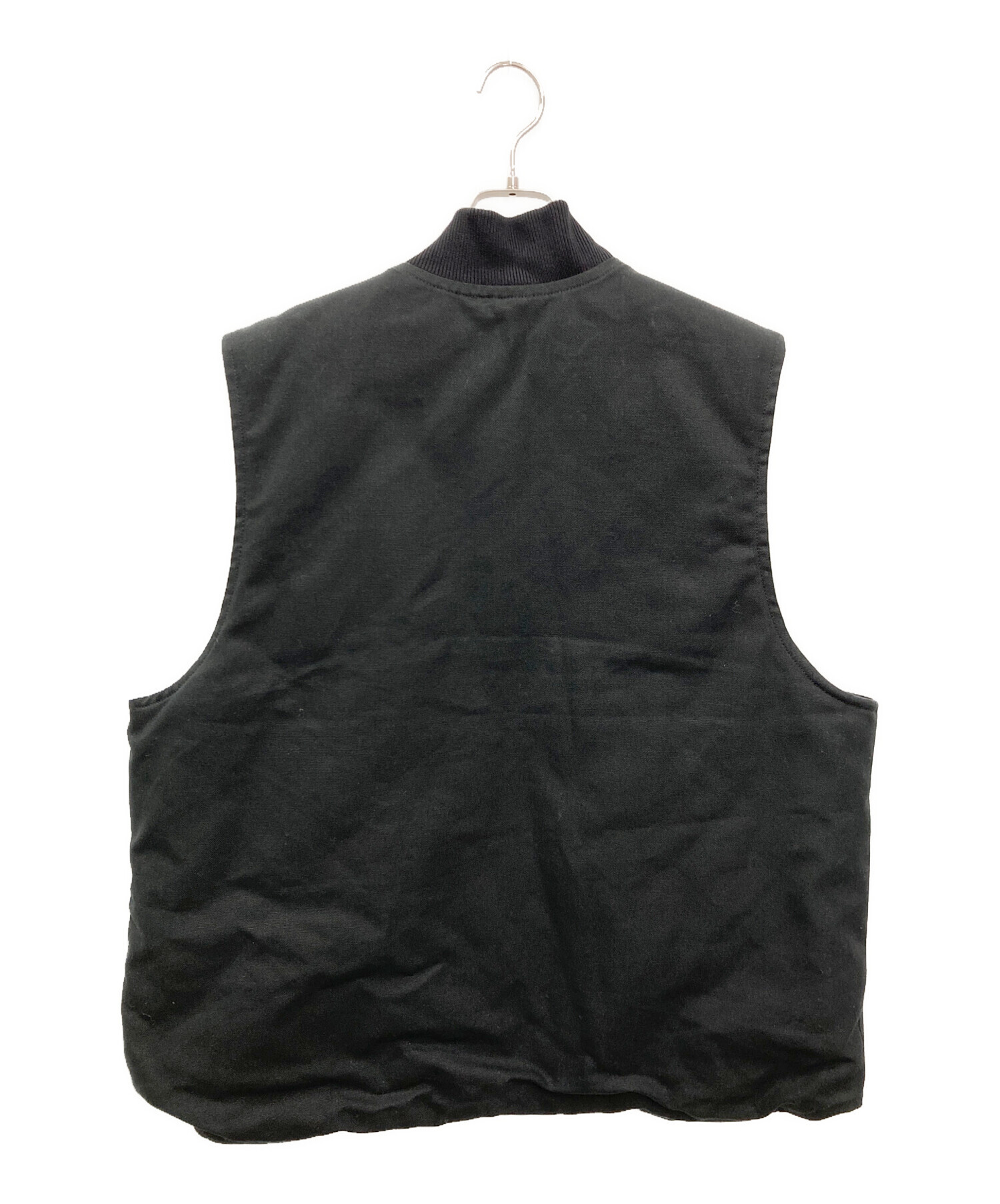 中古・古着通販】CarHartt (カーハート) ダックベスト ブラック サイズ