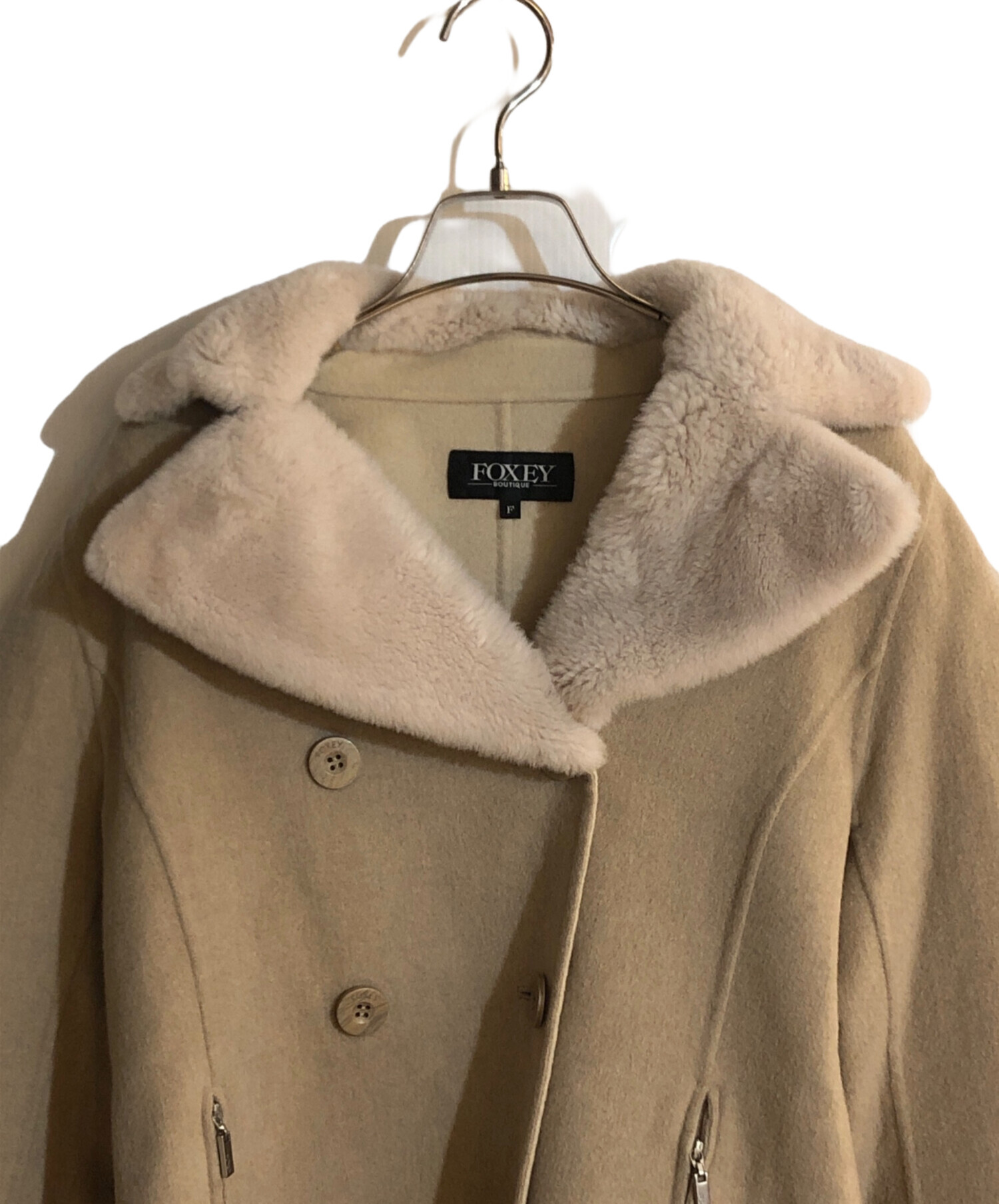 中古・古着通販】FOXEY (フォクシー) ヌートリアファーカシミヤ