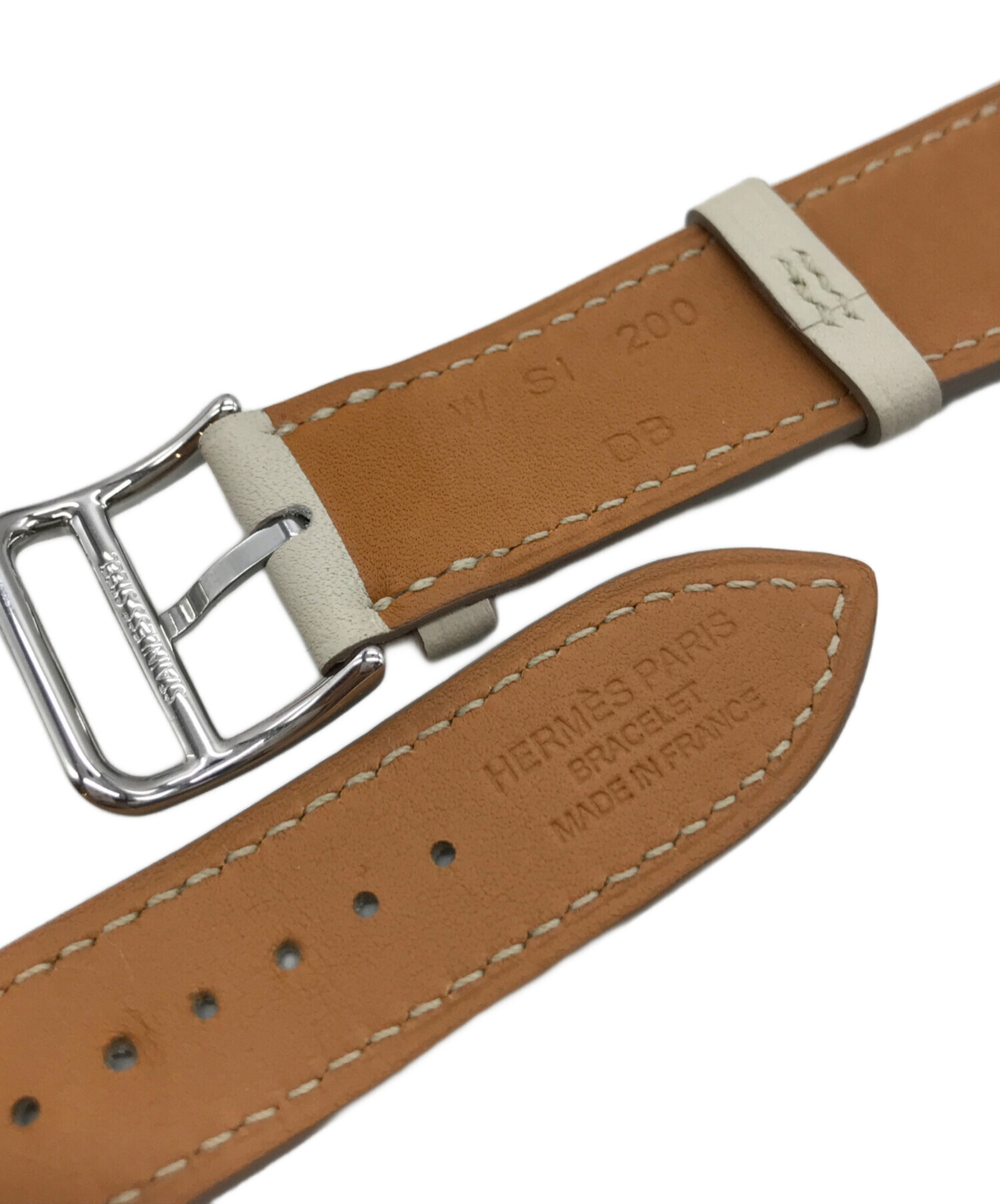 中古・古着通販】HERMES (エルメス) アップルウォッチ替エレザーベルト