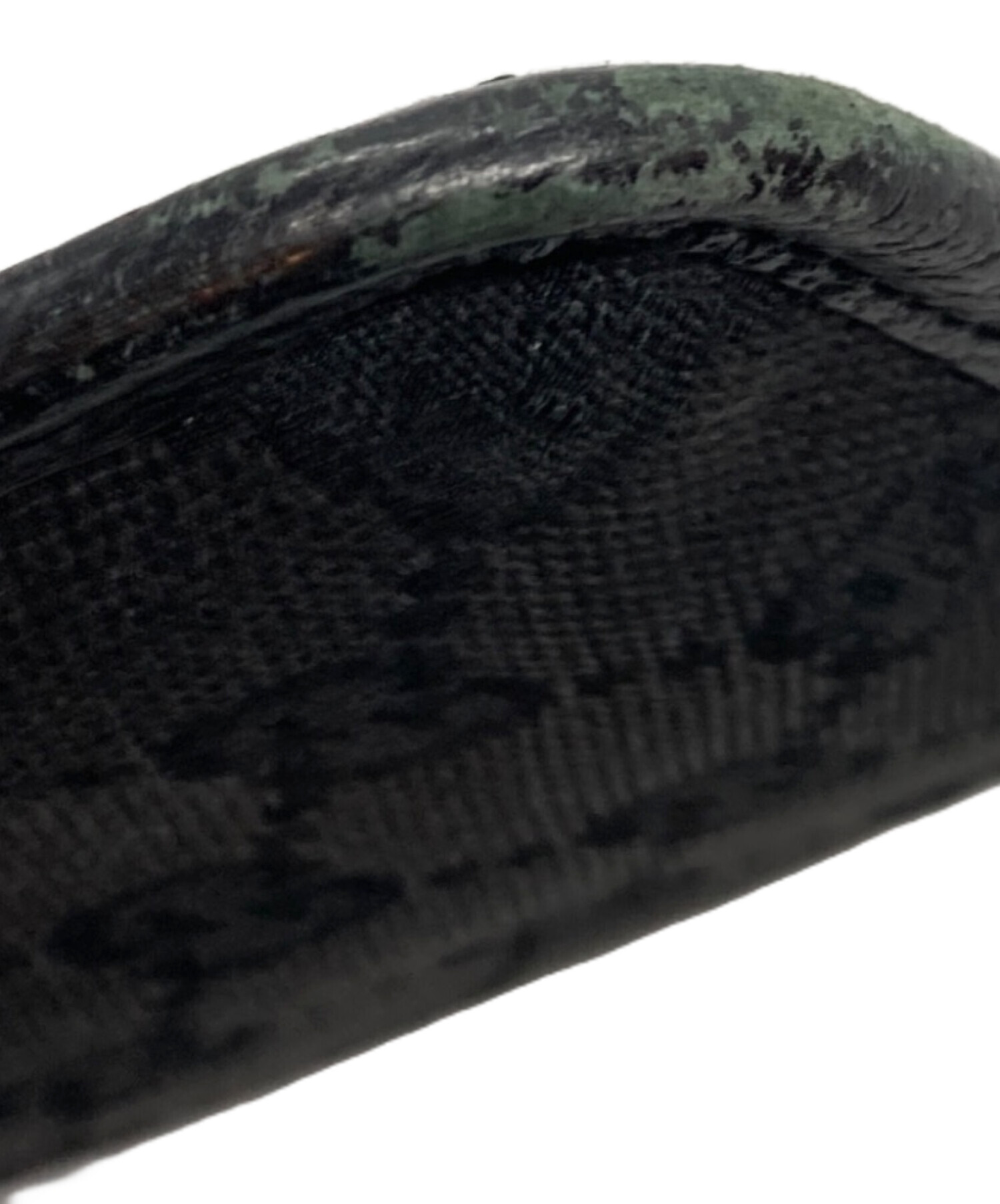 中古・古着通販】GUCCI (グッチ) GGパターンショルダーバッグ ブラック