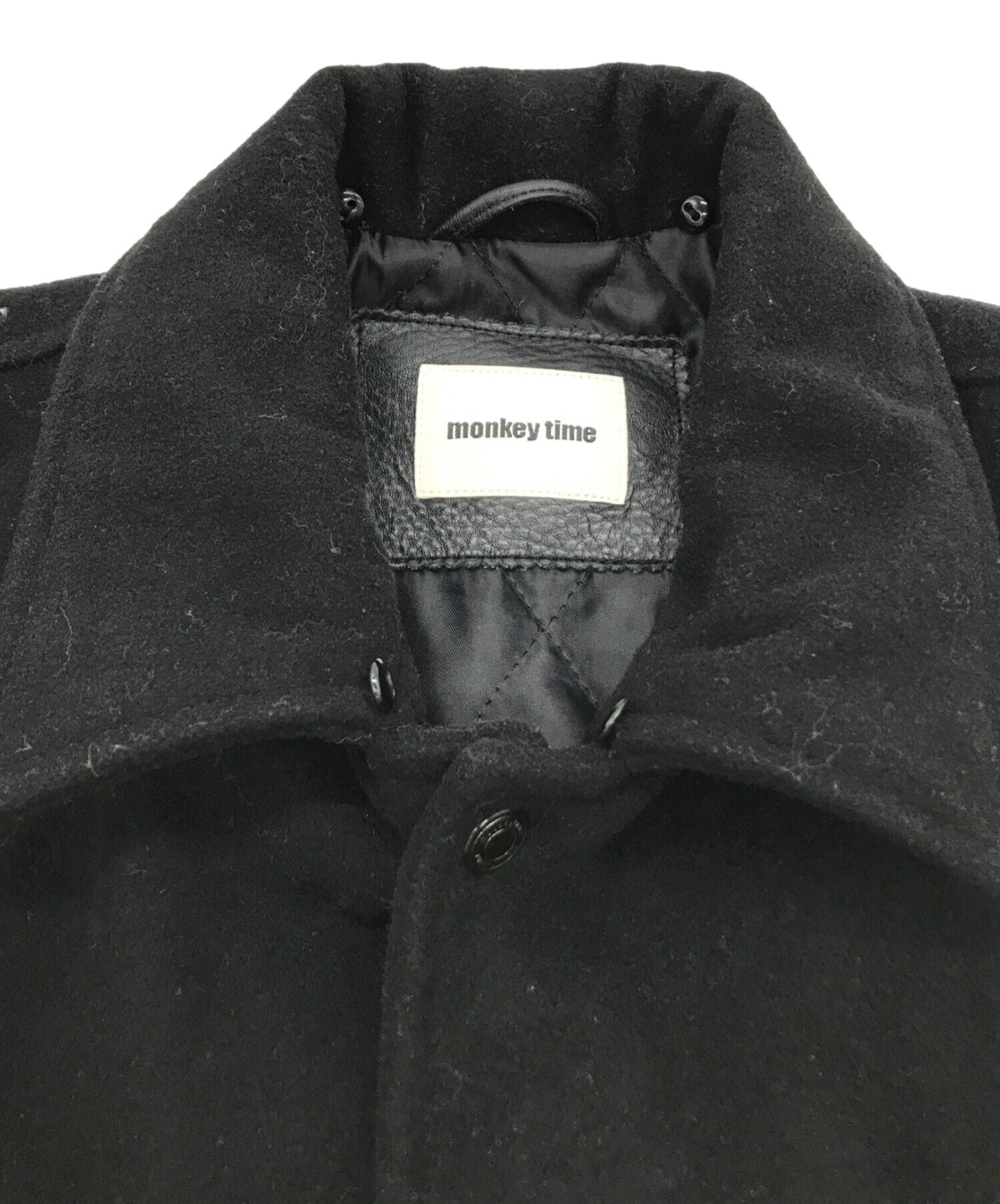 monkey time スタジャン 黒 サイズXL monkey time スタジャン 黒 サイズXL