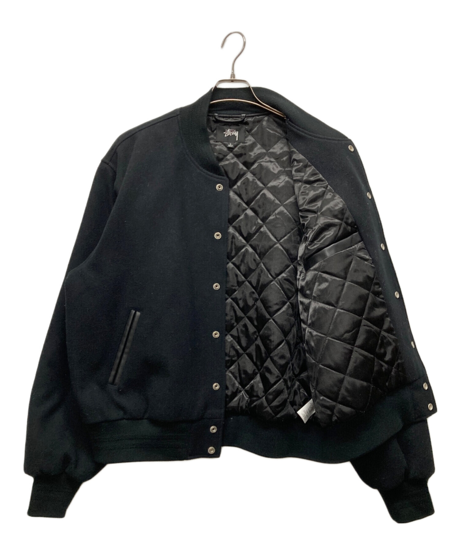 中古・古着通販】stussy (ステューシー) Sport Melton Varsity Jacket