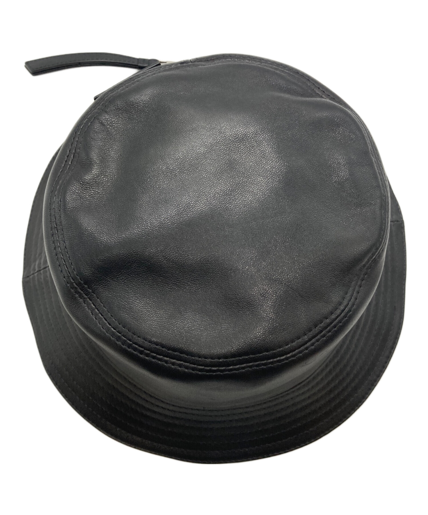 中古・古着通販】LOEWE (ロエベ) アナグラムロゴパッチ レザーバケット