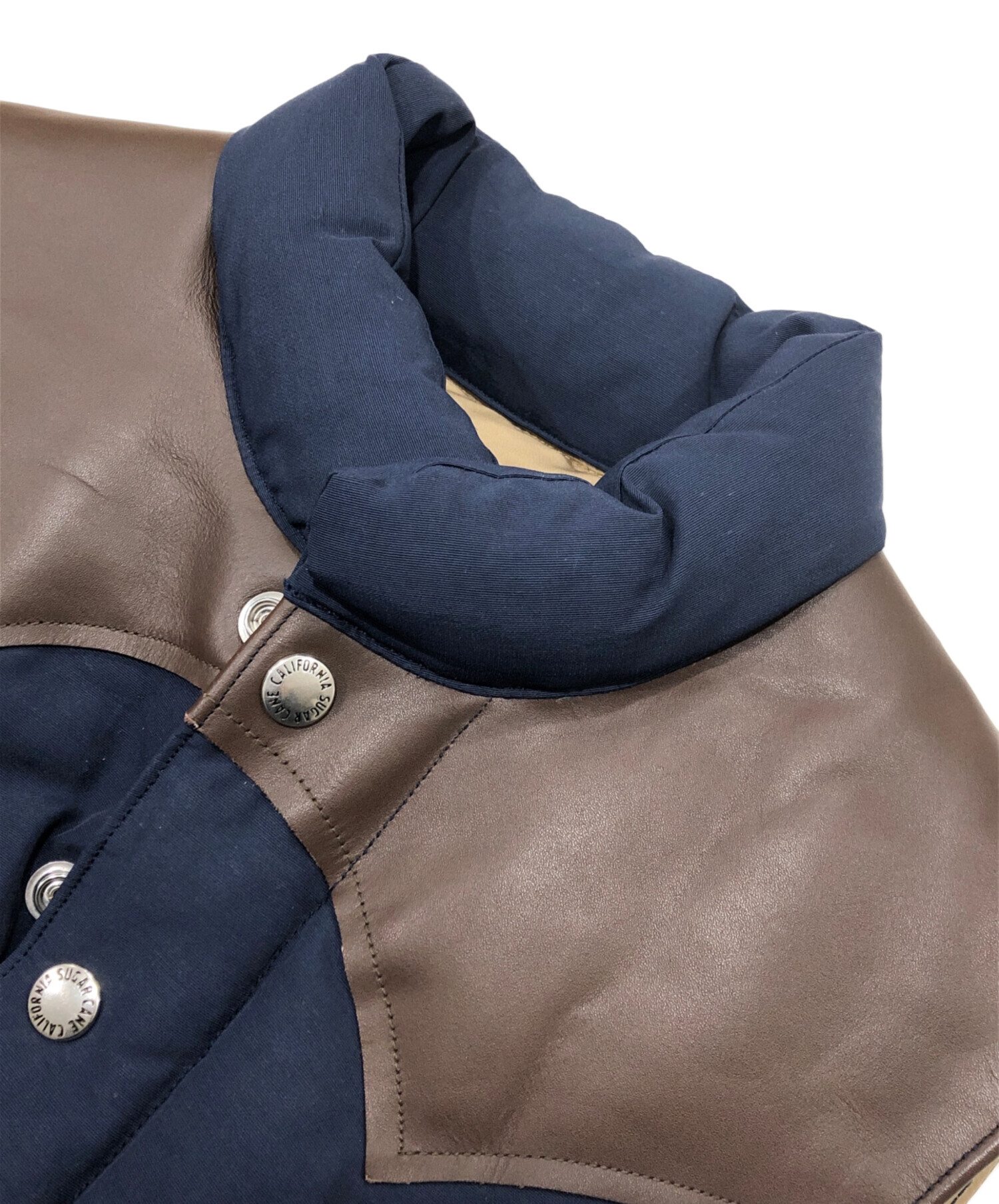 中古・古着通販】SUGAR CANE (シュガーケーン) レザーヨーク・ダウン