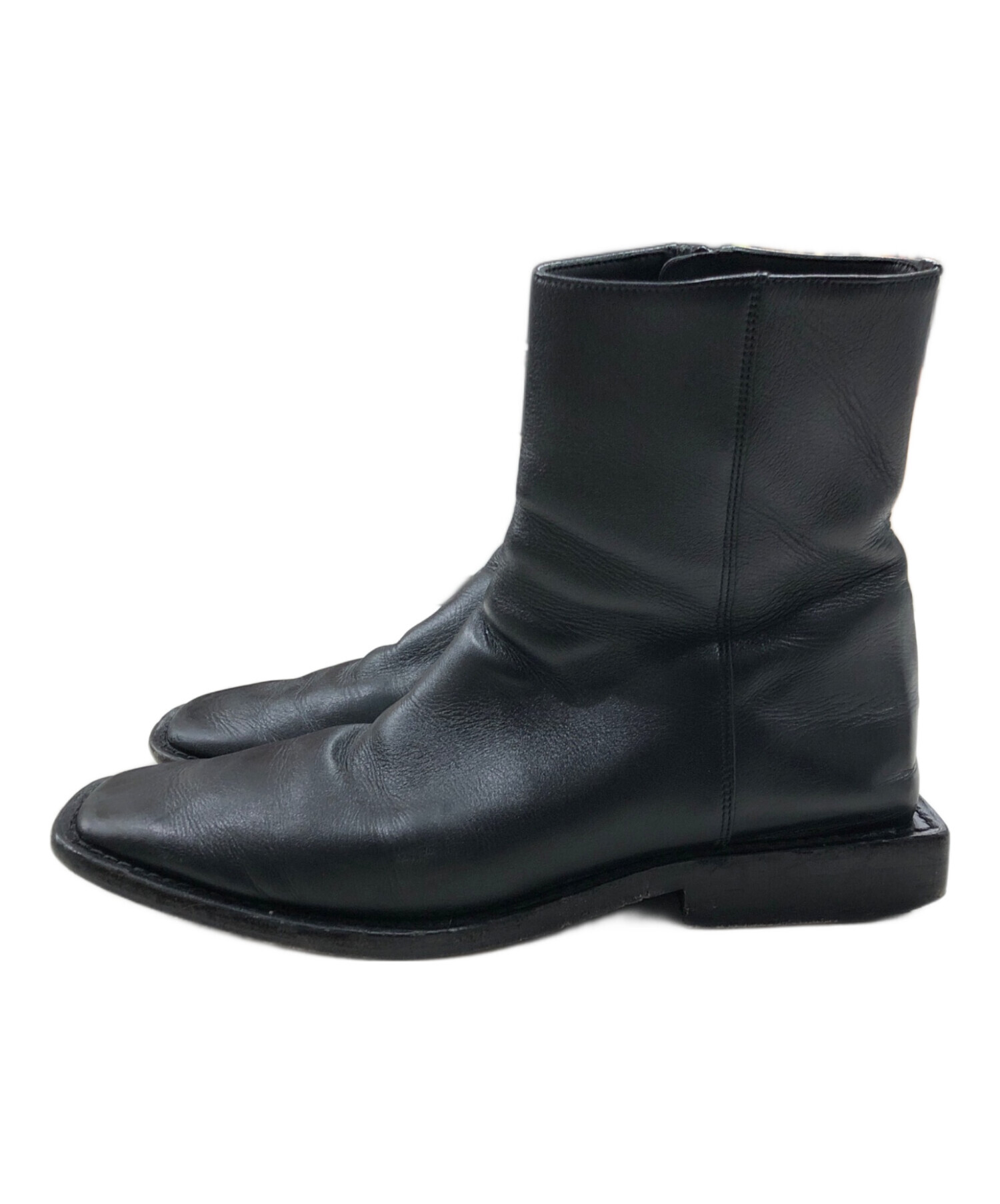 中古・古着通販】BALENCIAGA (バレンシアガ) レザーサイドジップ