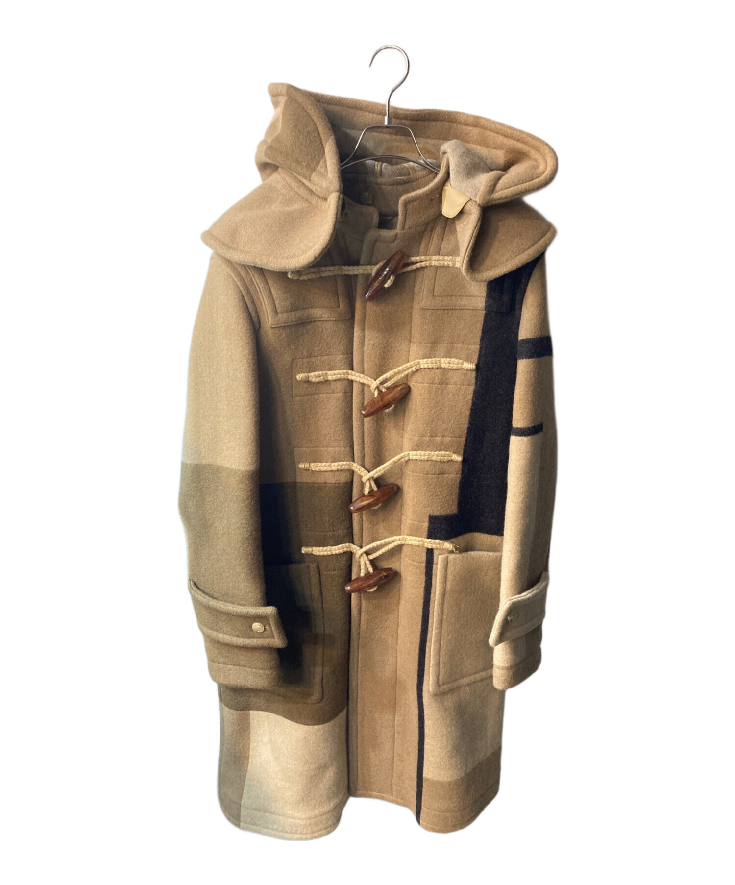 中古・古着通販】BURBERRY (バーバリー) ダッフルコート ベージュ