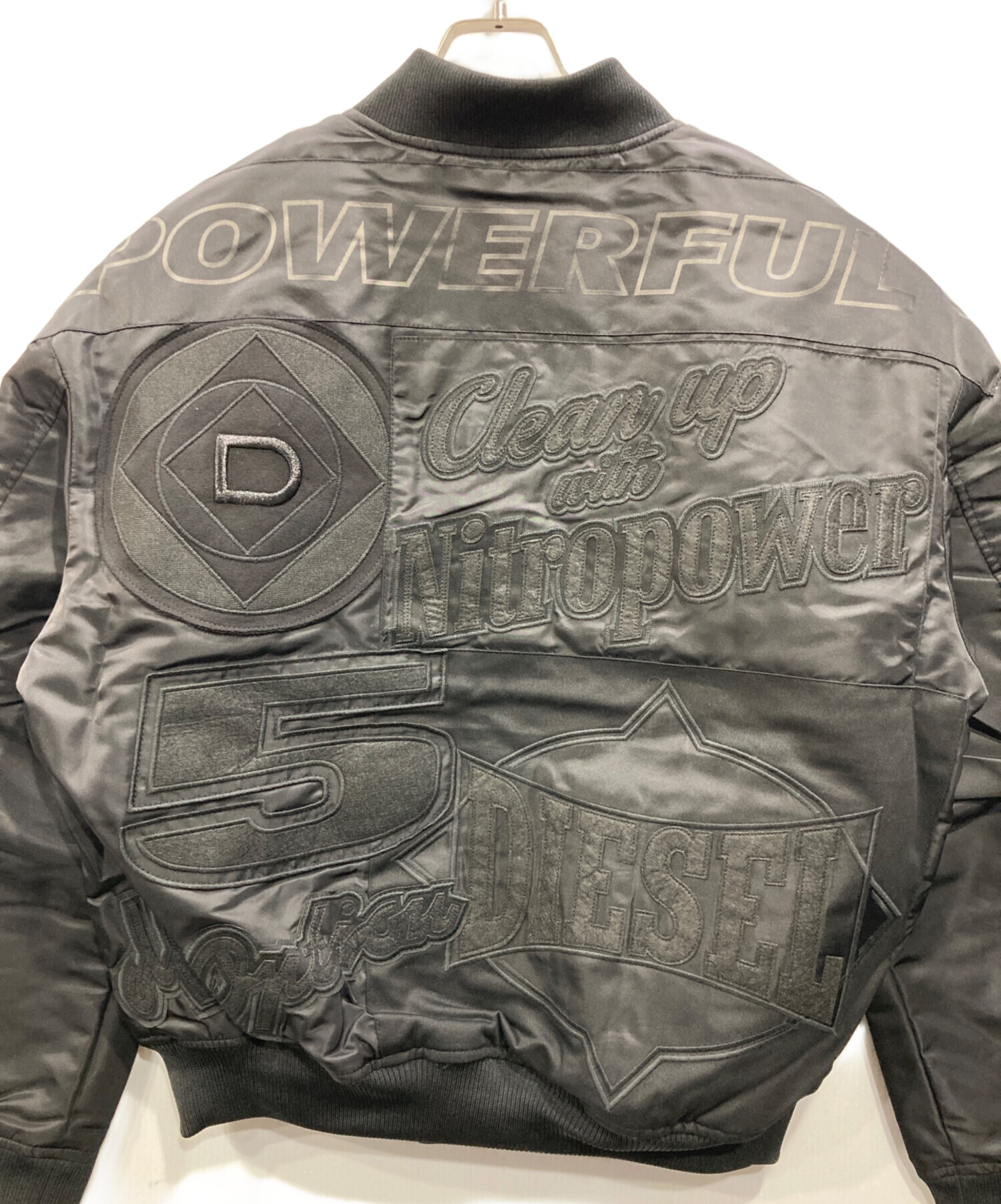 中古・古着通販】DIESEL (ディーゼル) J-BULC-PATCH JACKET ブラック