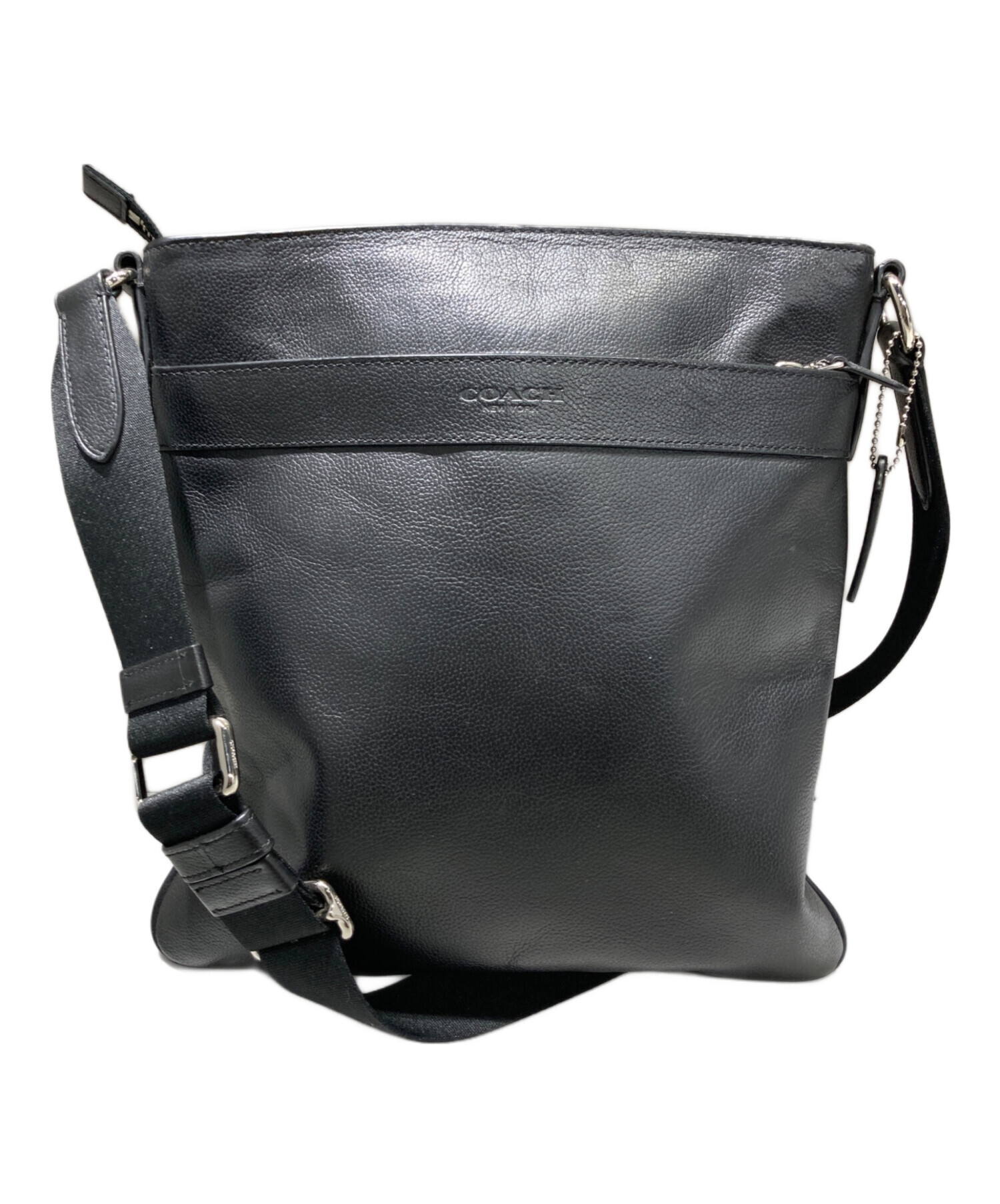 中古・古着通販】COACH (コーチ) ショルダーバッグ ブラック サイズ