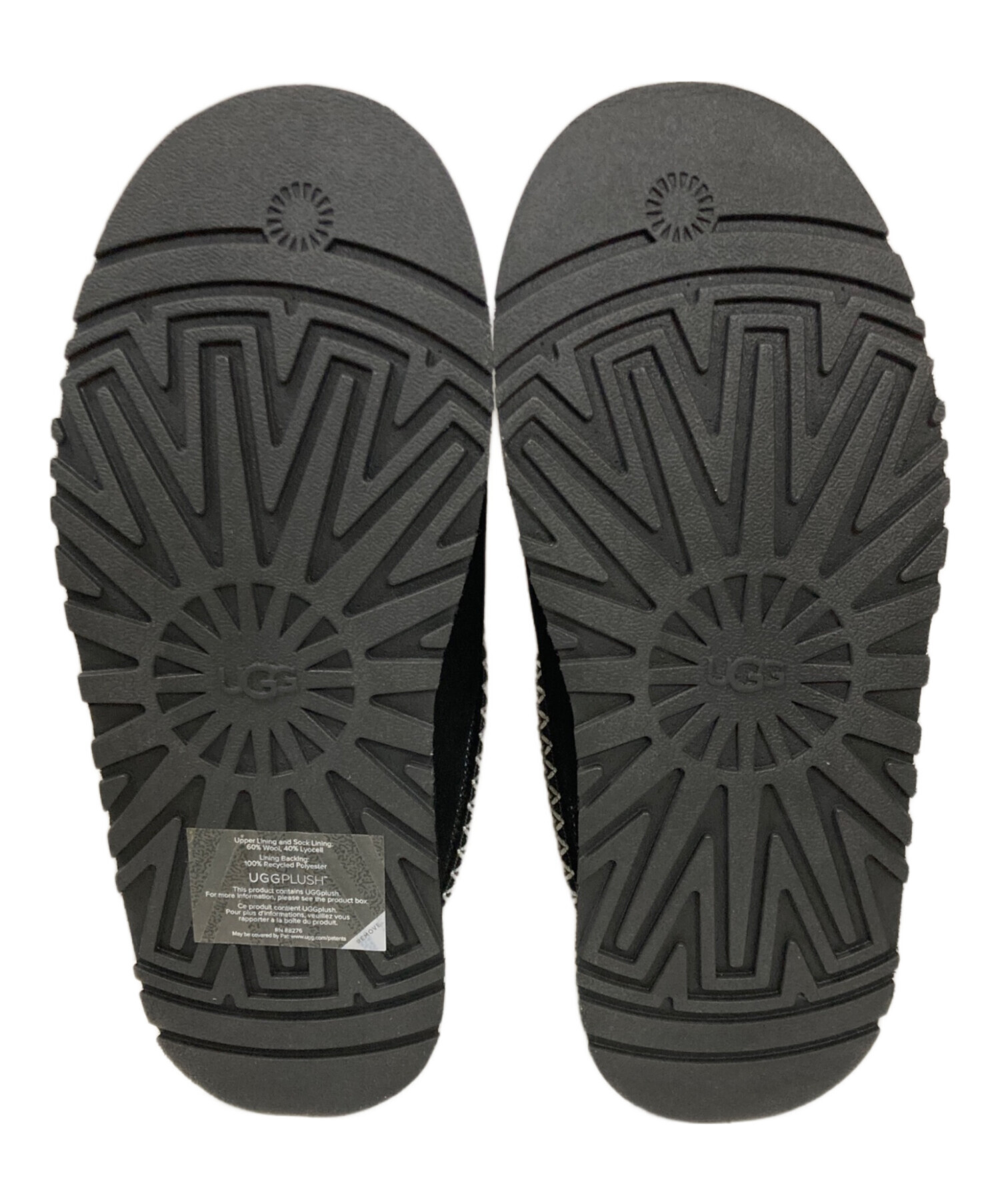 中古・古着通販】UGG (アグ) TAZZ/スリッポン ブラック サイズ:24cm