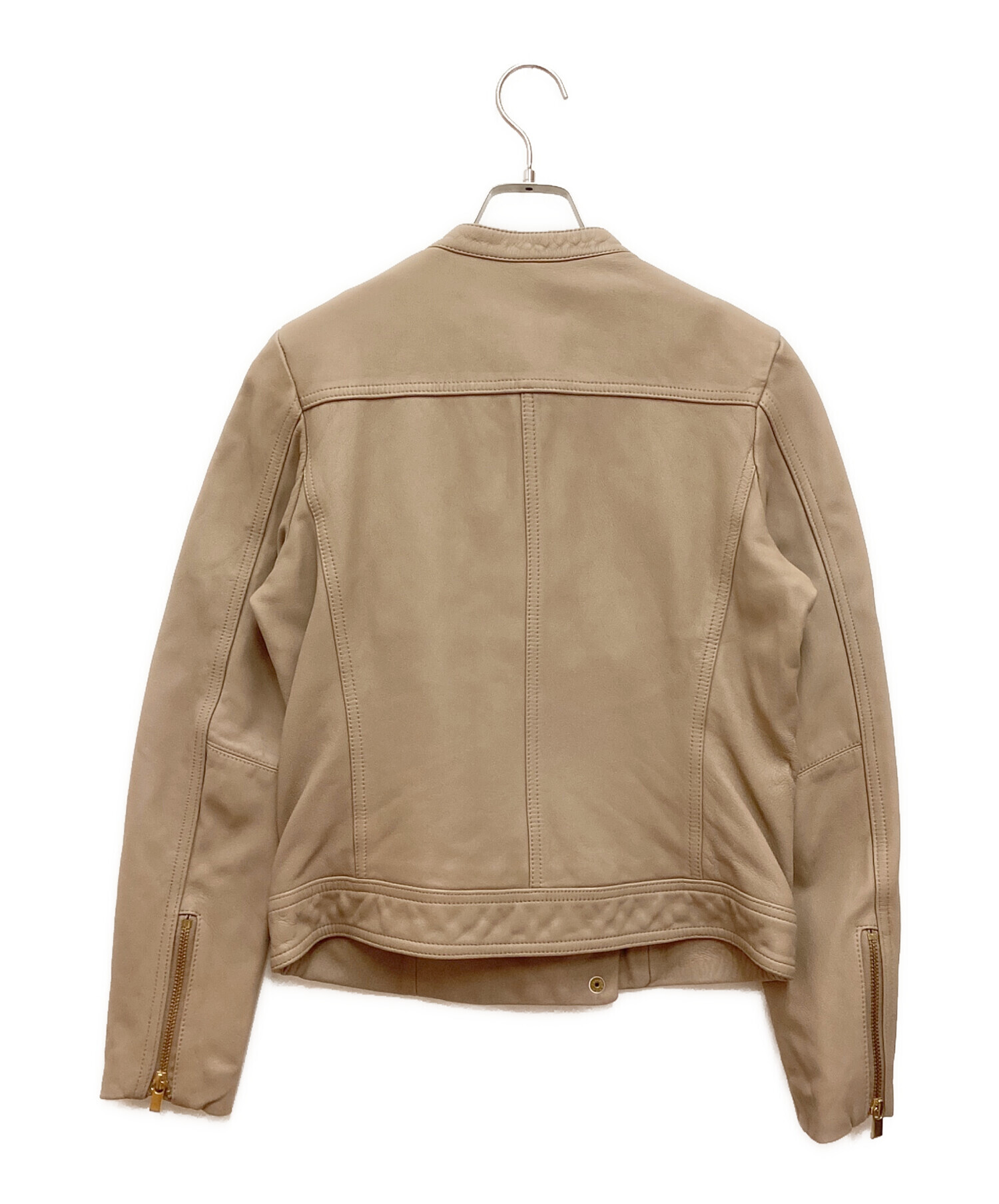 中古・古着通販】Noble (ノーブル) ソフトラムレザーライダース