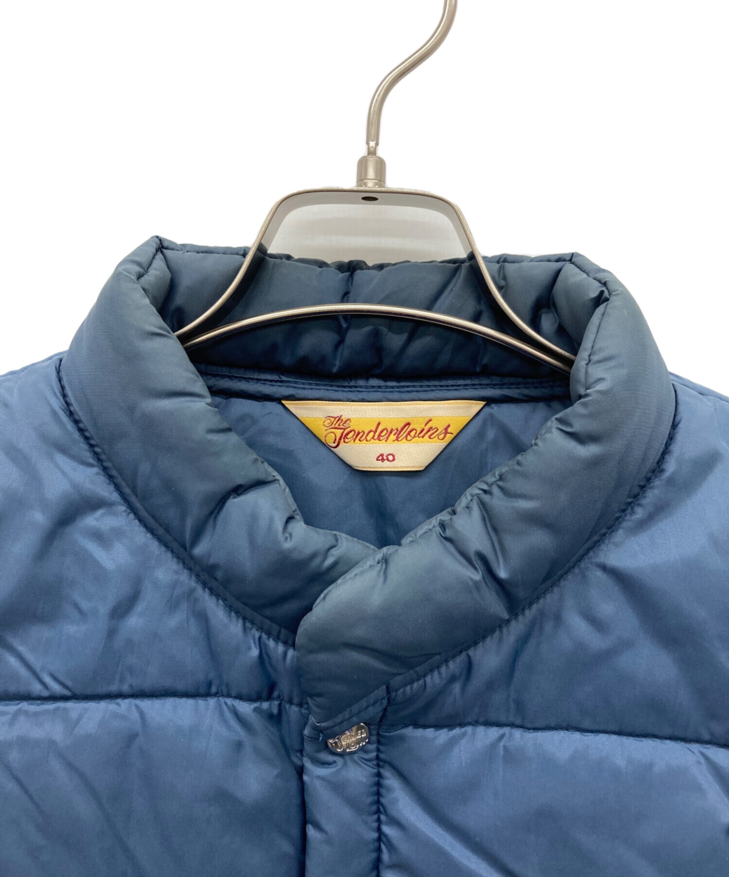 中古・古着通販】TENDERLOIN (テンダーロイン) 中綿ベスト ネイビー