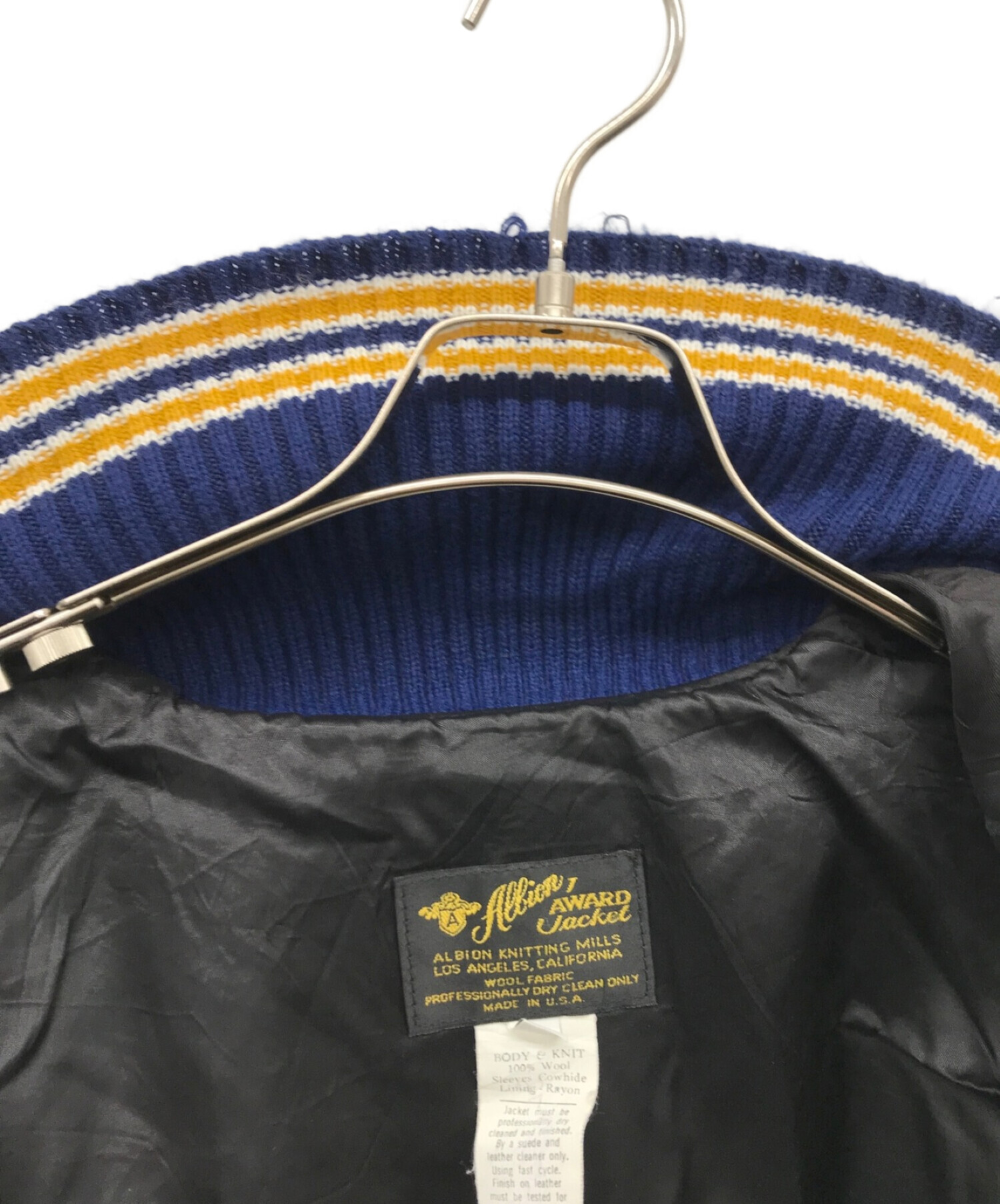 中古・古着通販】allion award jacket (アリオン アワード) スタジャン