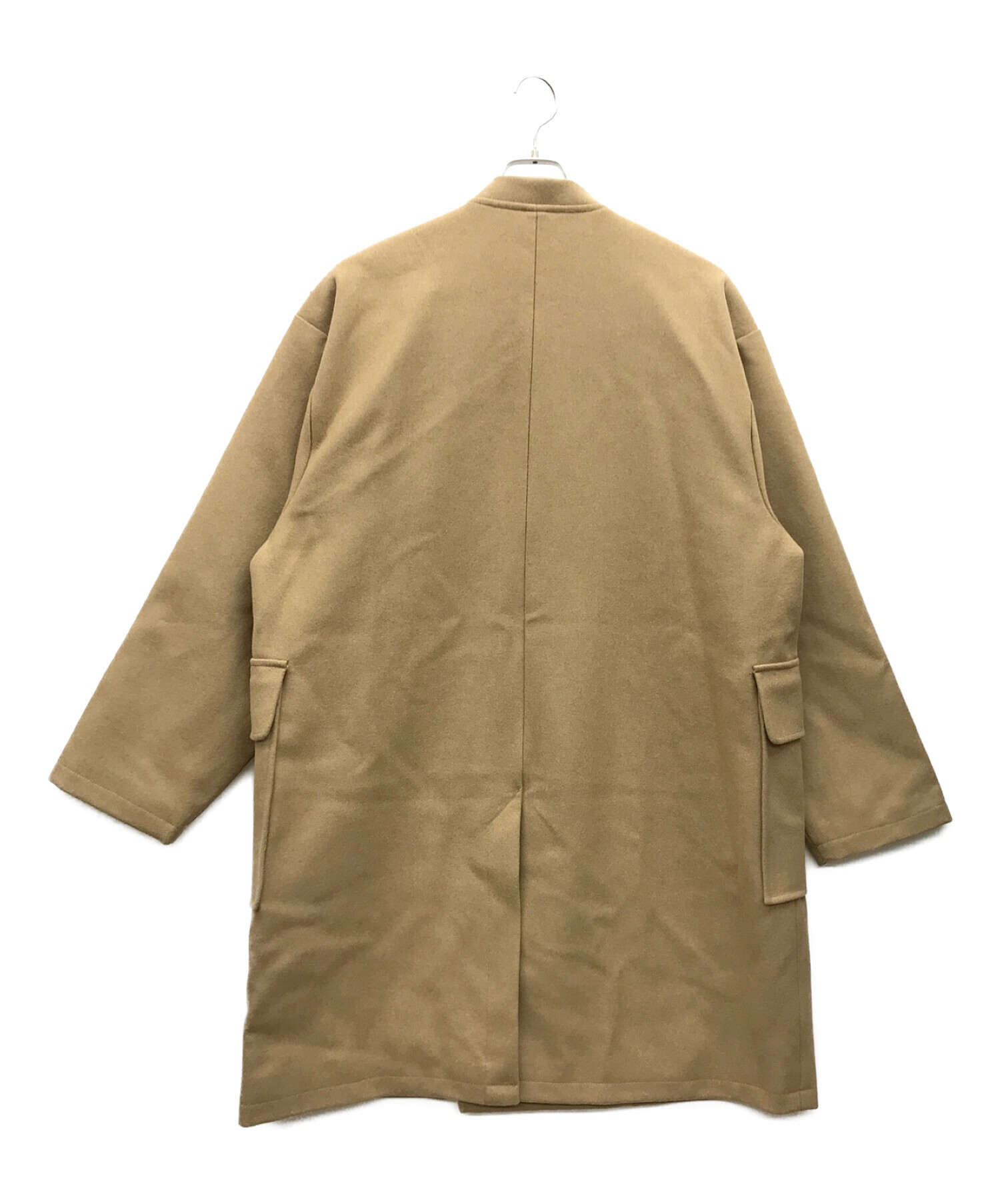 中古・古着通販】HIBECK (ハイベック) ダブルブレスコート ベージュ