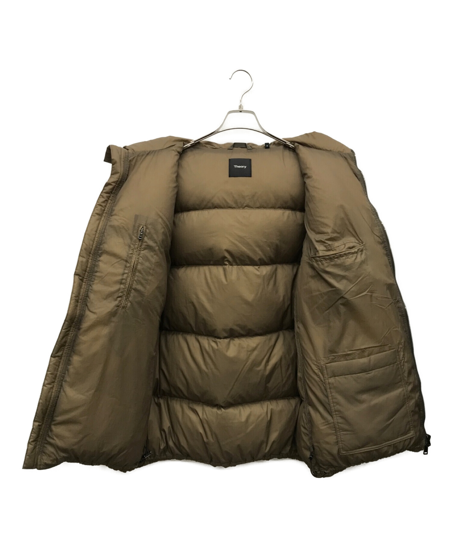 中古・古着通販】theory (セオリー) ダウンジャケット ベージュ サイズ