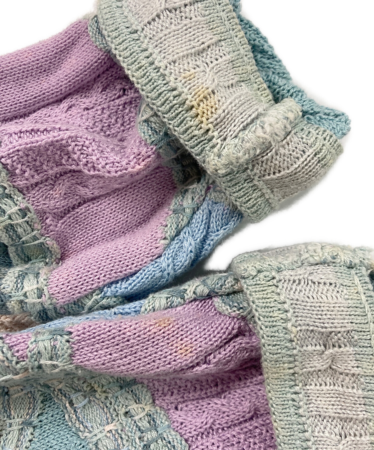 中古・古着通販】Coogi (クージー) 3Dニットカーディガン スカイブルー