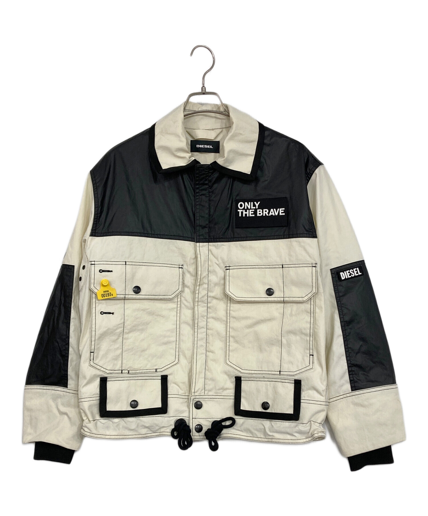 中古・古着通販】DIESEL (ディーゼル) J-KENDY JACKET ベージュ