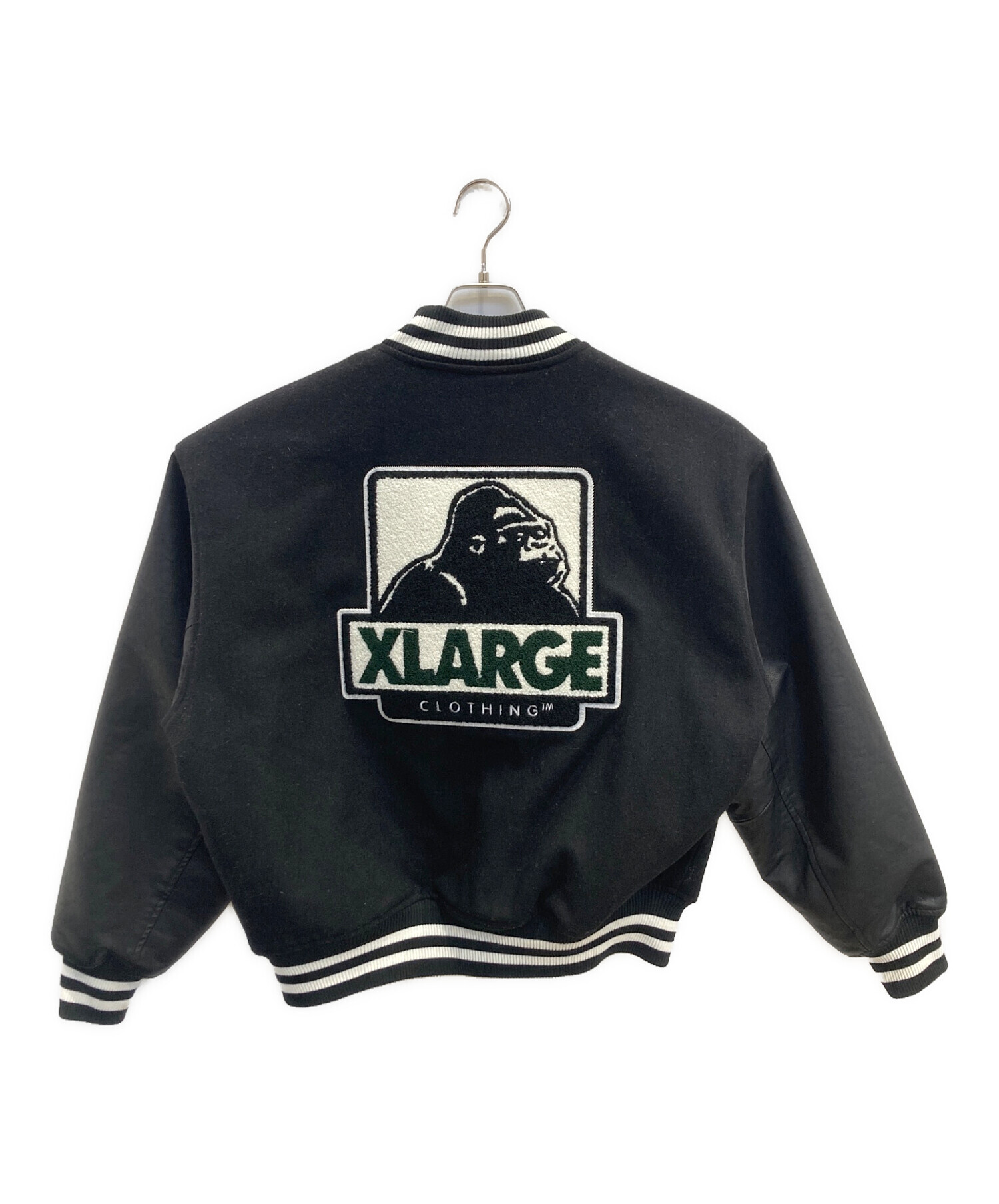 中古・古着通販】X-LARGE (エクストララージ) スタジャン ブラック