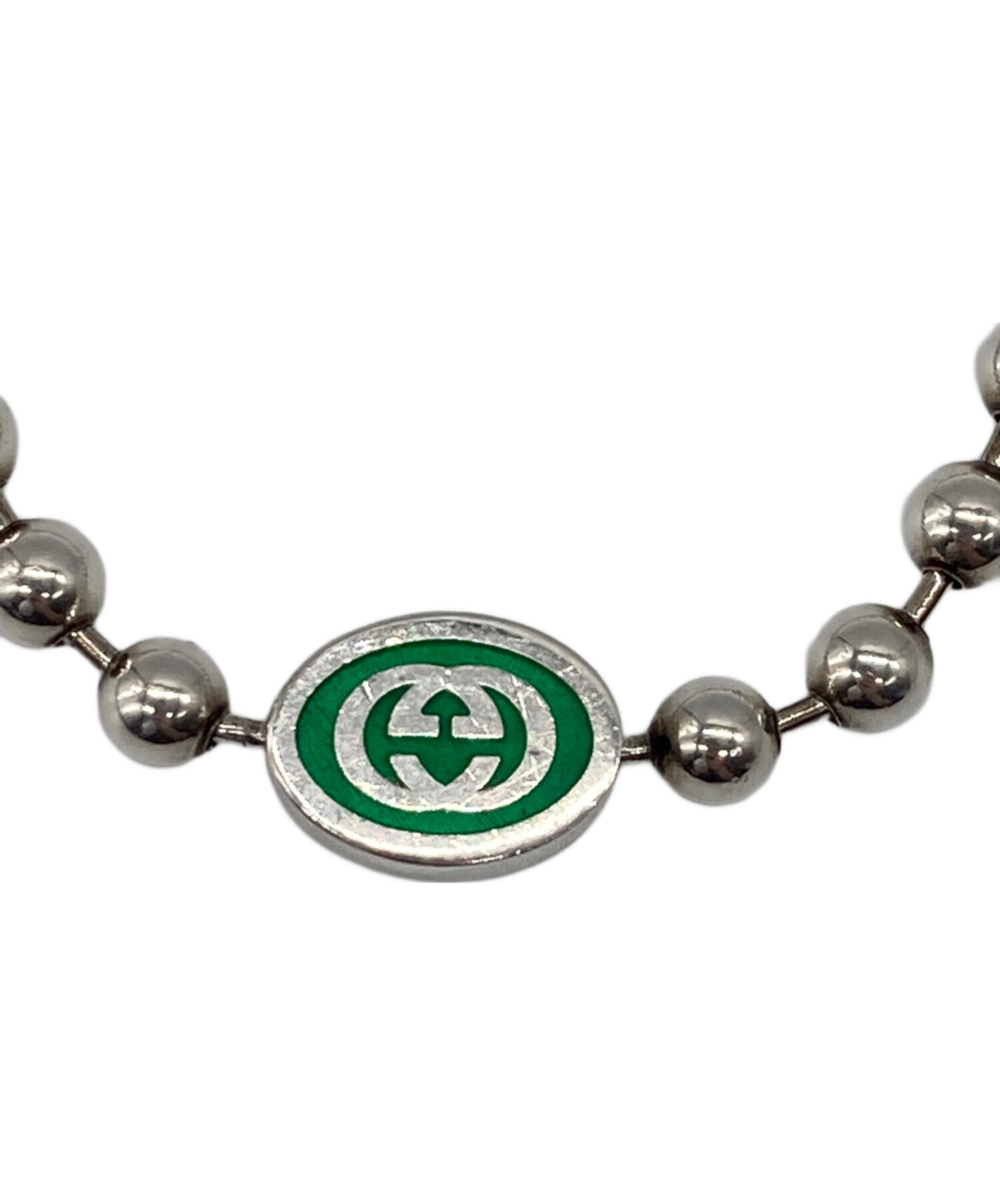 中古・古着通販】GUCCI (グッチ) インターロッキングボールチェーン