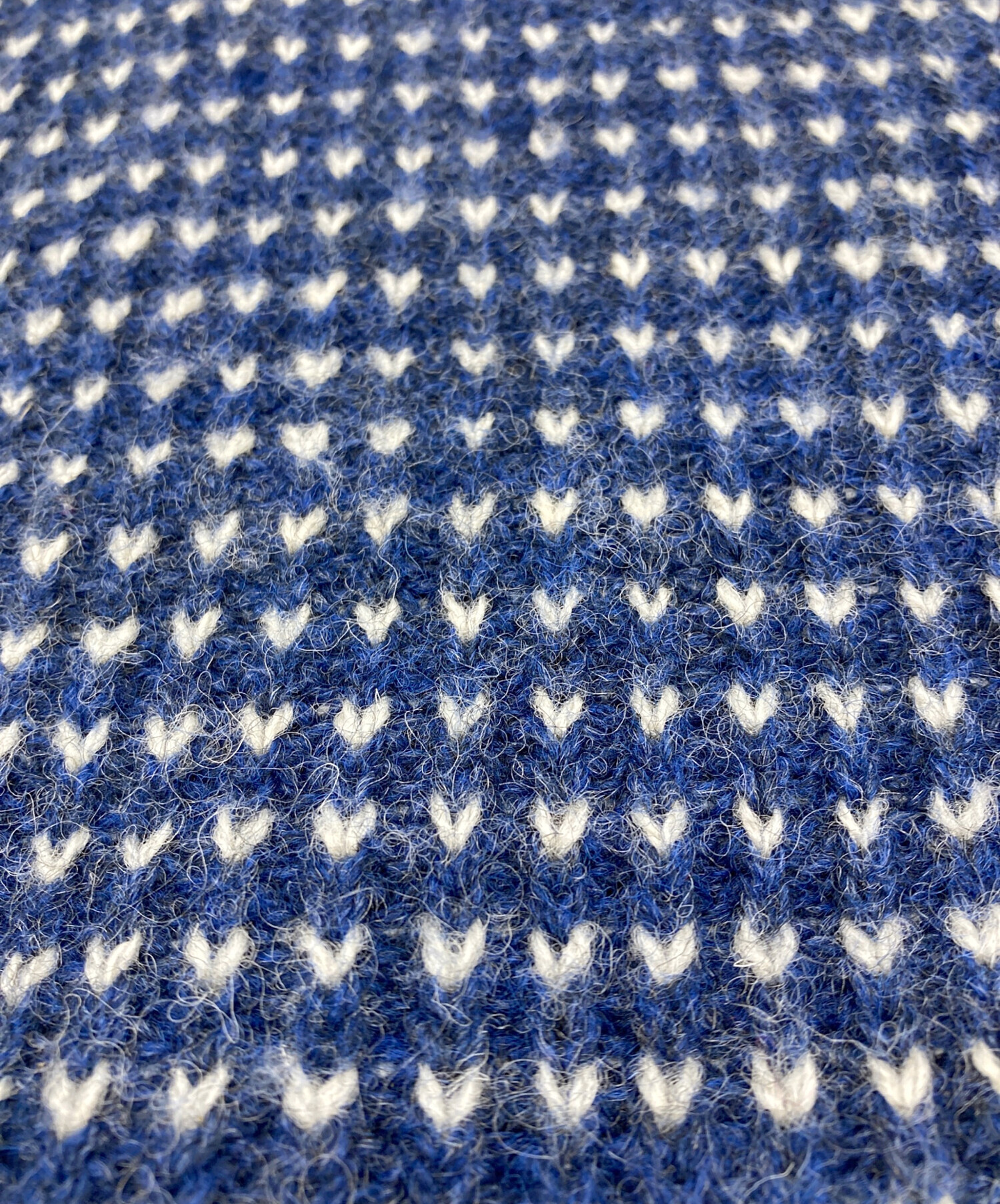 中古・古着通販】WOOLRICH (ウールリッチ) バーズアイニット ネイビー