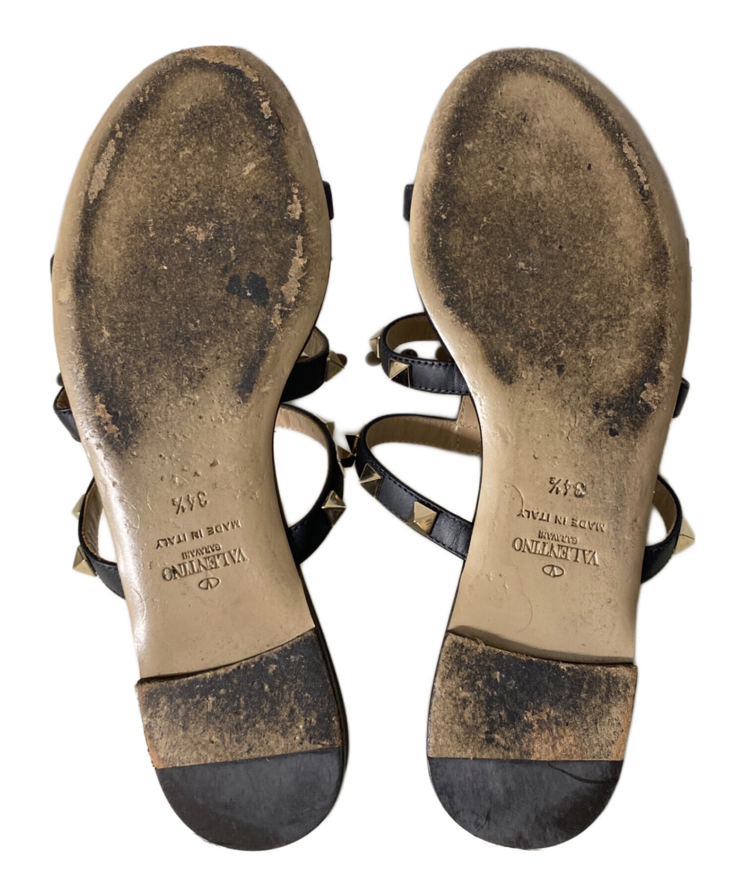 中古・古着通販】VALENTINO (ヴァレンティノ) ロックスタッズサンダル