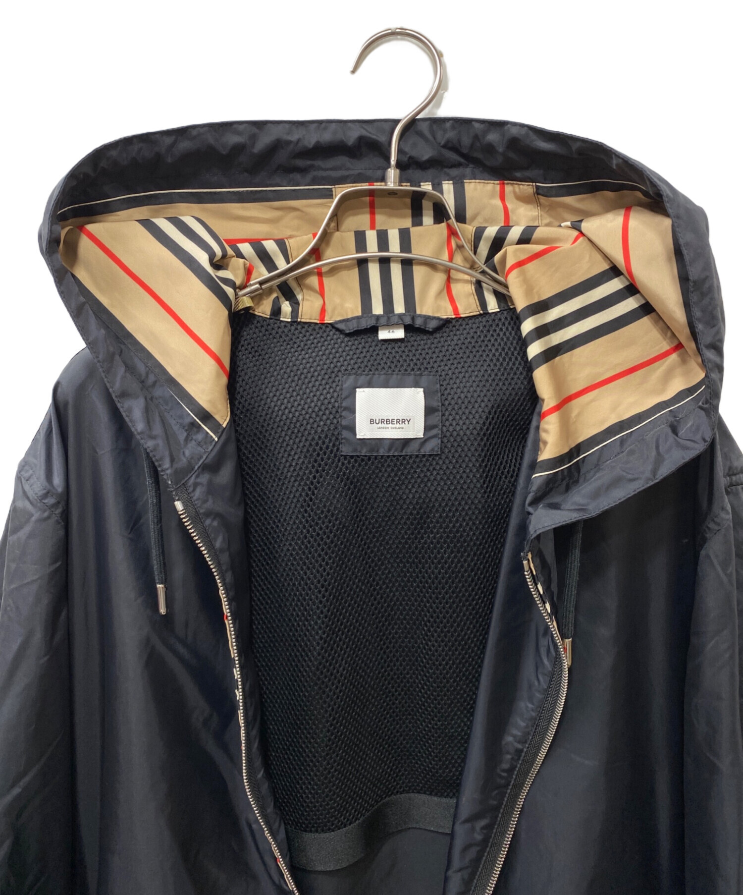 中古・古着通販】BURBERRY (バーバリー) ノヴァチェック切替ナイロン