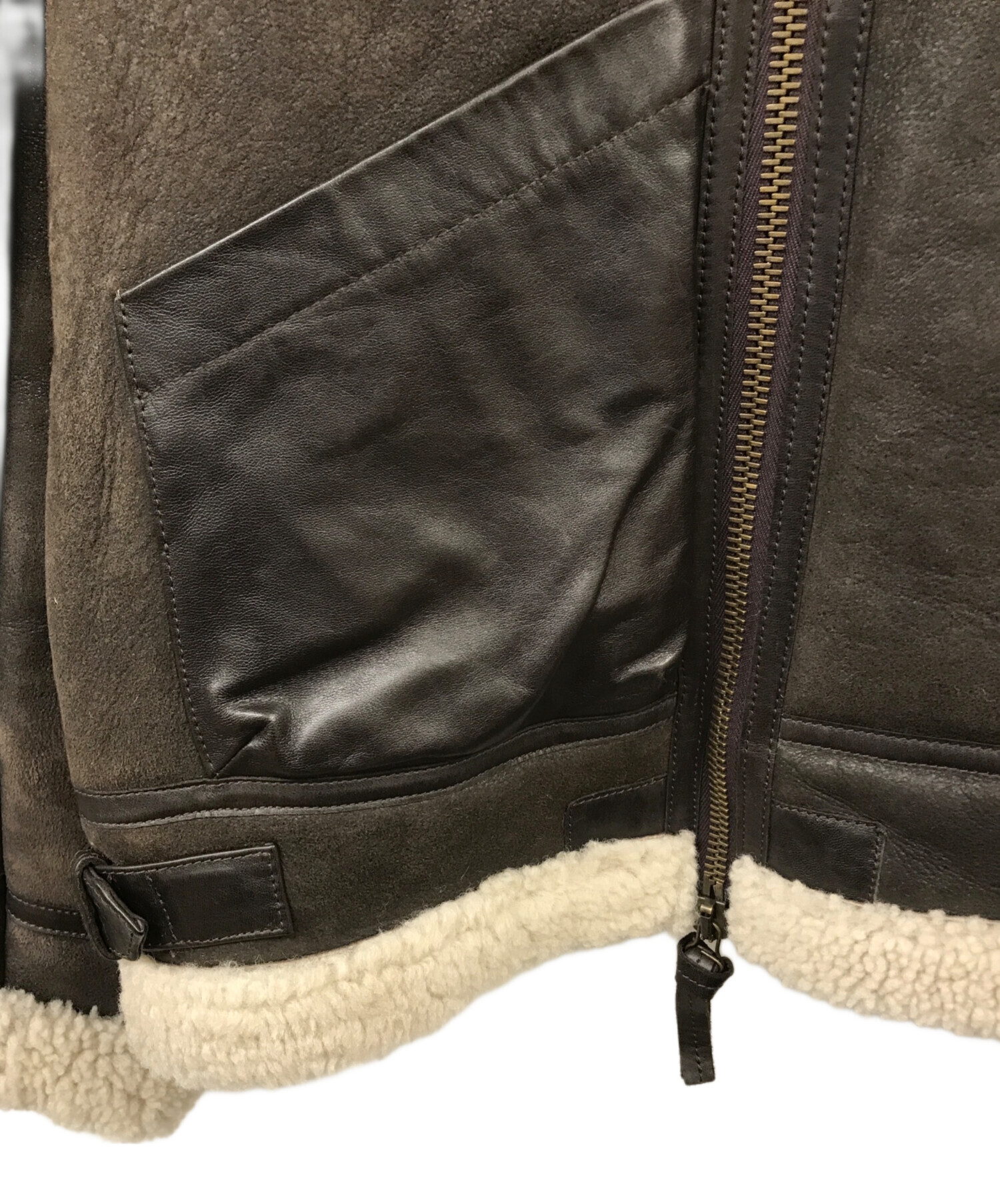 中古・古着通販】Cinquanta (チンクアンタ) B-3 ムートンジャケット