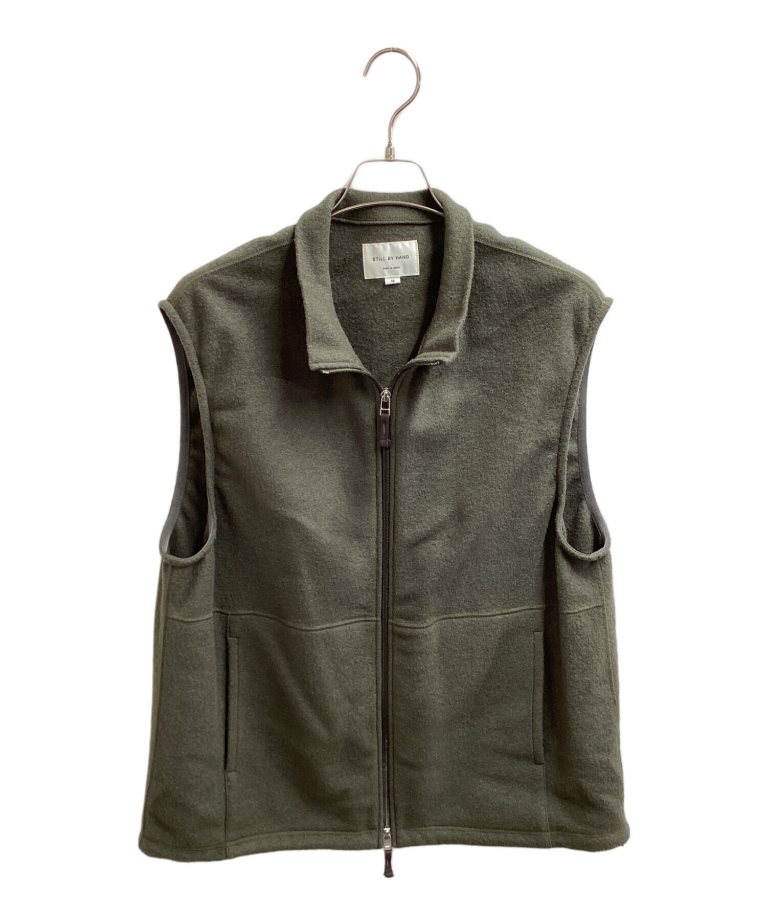 中古・古着通販】STILL BY HAND (スティルバイハンド) zip up vest