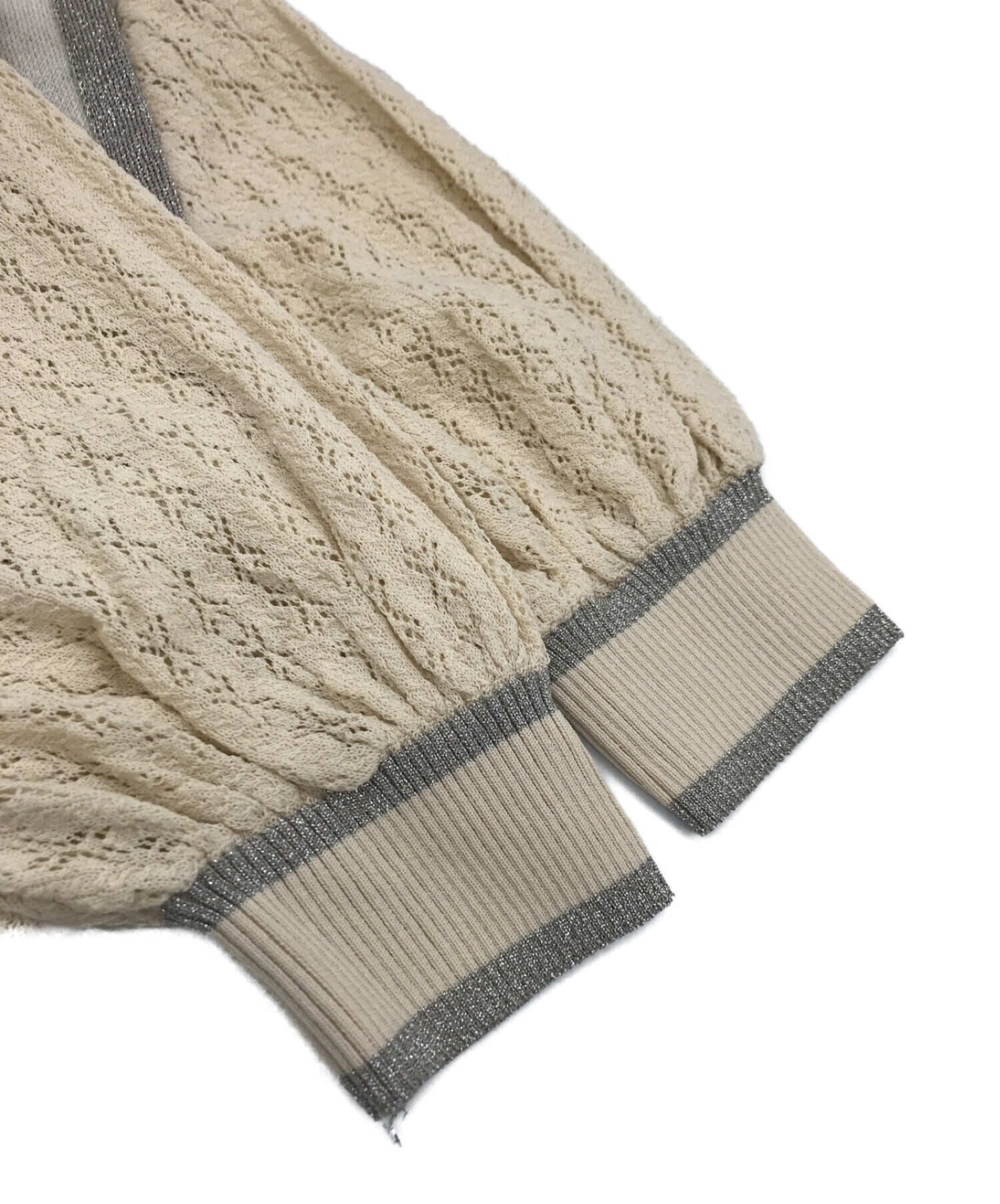 中古・古着通販】rurumu: (ルルムウ) 縷縷夢兎ラメニットワンピース