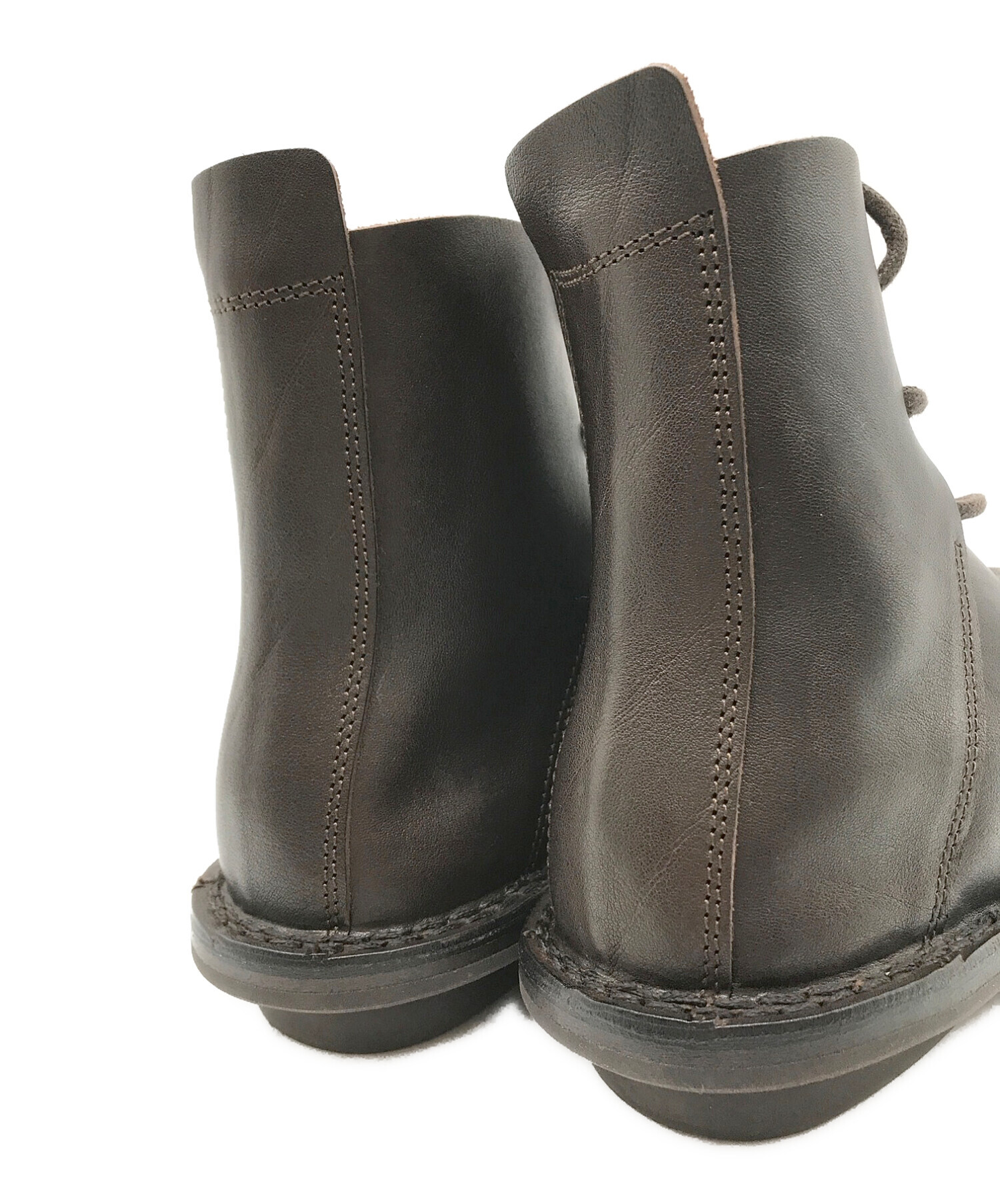 中古・古着通販】Trippen (トリッペン) レザーブーツ ブラウン サイズ