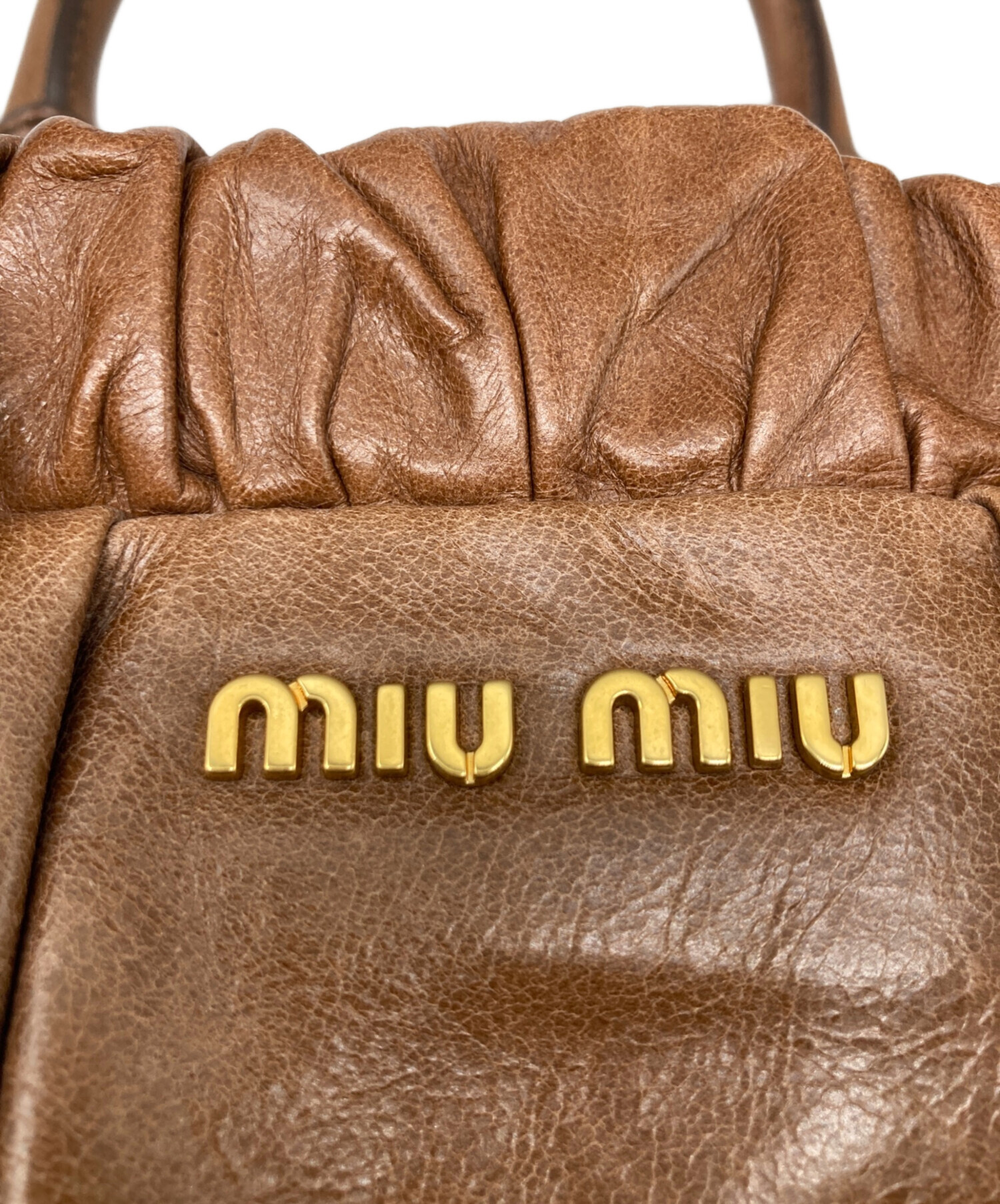 中古・古着通販】MIU MIU (ミュウミュウ) VITELLO LUX /ヴィッテロ