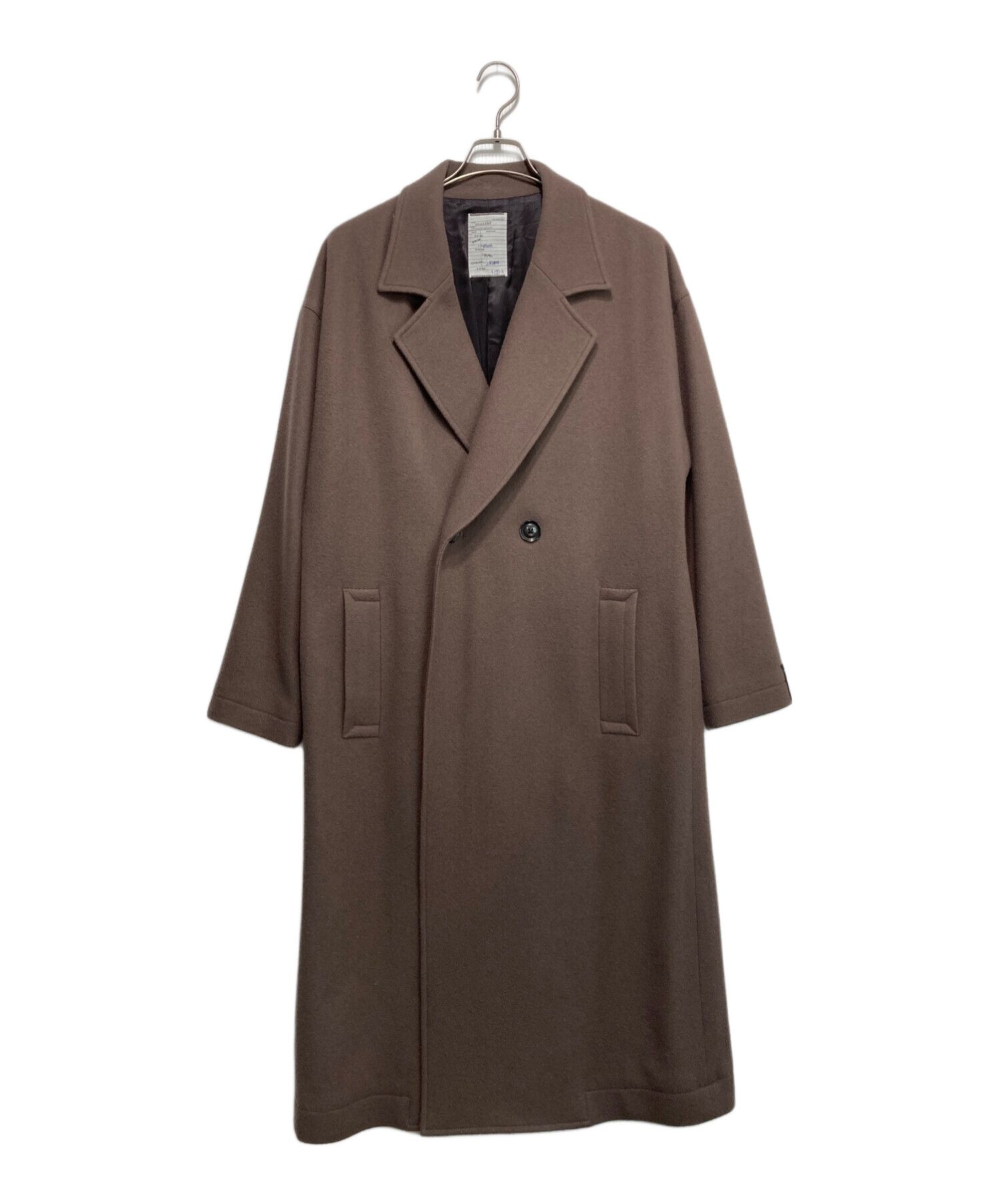 中古・古着通販】SHAREEF (シャリーフ) チェスターコート ブラウン